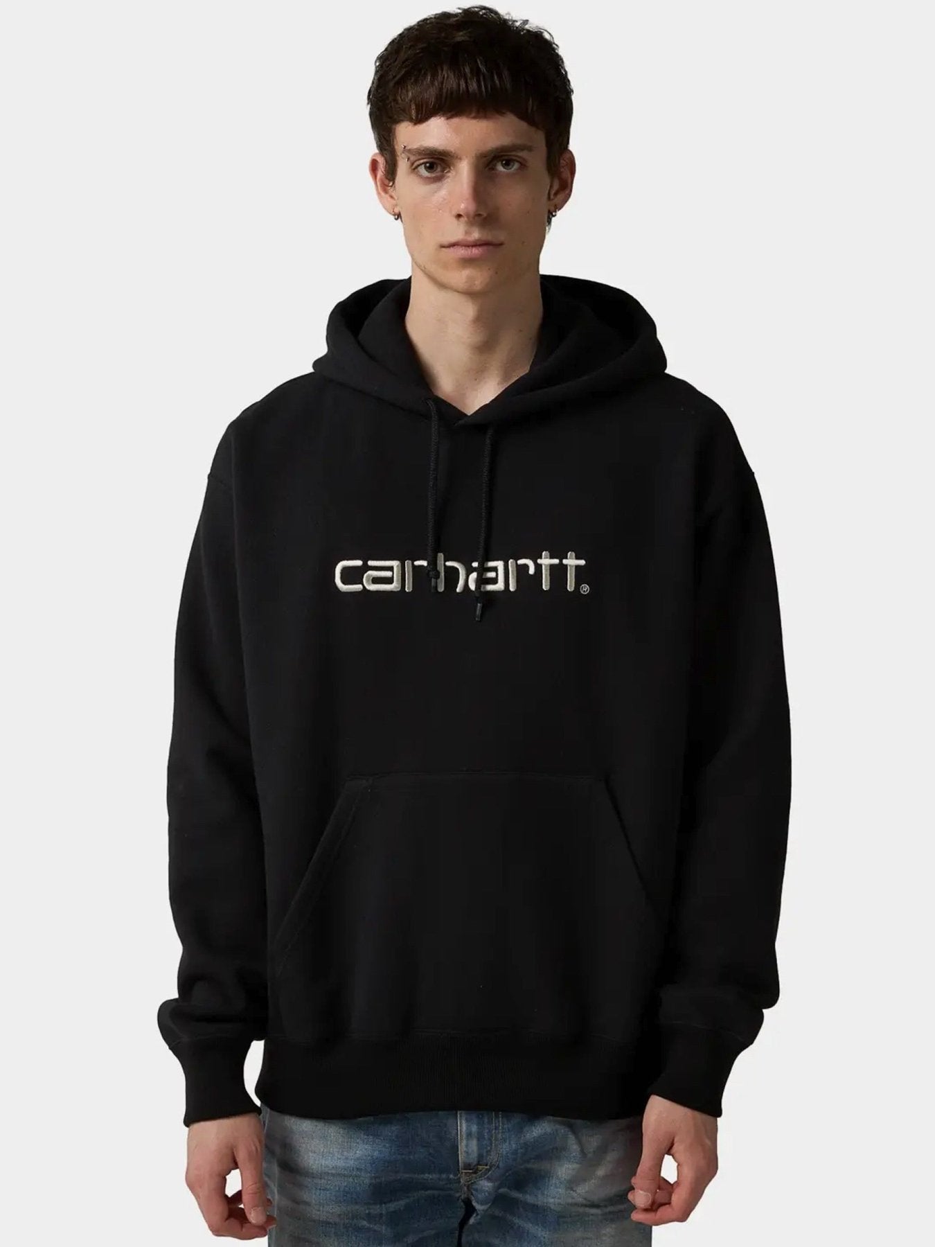 Junya Watanabe MAN - MEN'S HOODIE - SS25 - BLACK X BEIGE