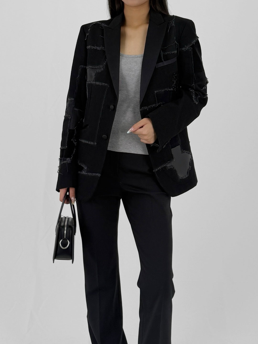 Junya Watanabe MAN - MEN'S JACKET - SS25 - BLACK X BLACK