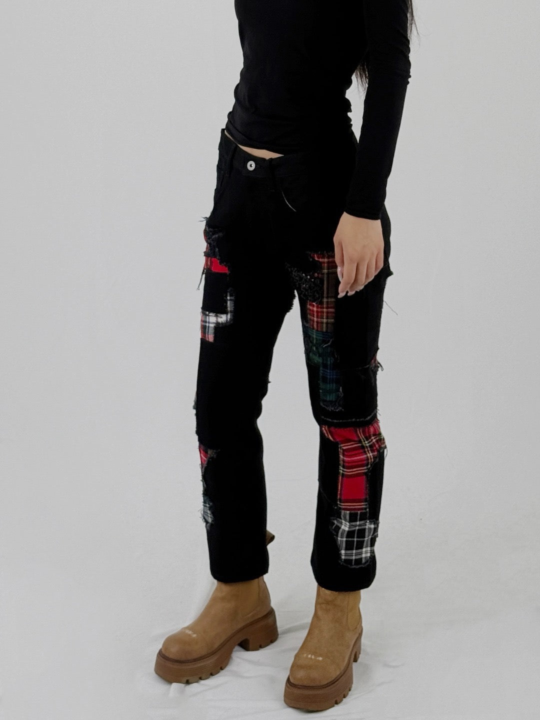 Junya Watanabe MAN - MEN'S PANTS - SS25 - BLACK X MIX