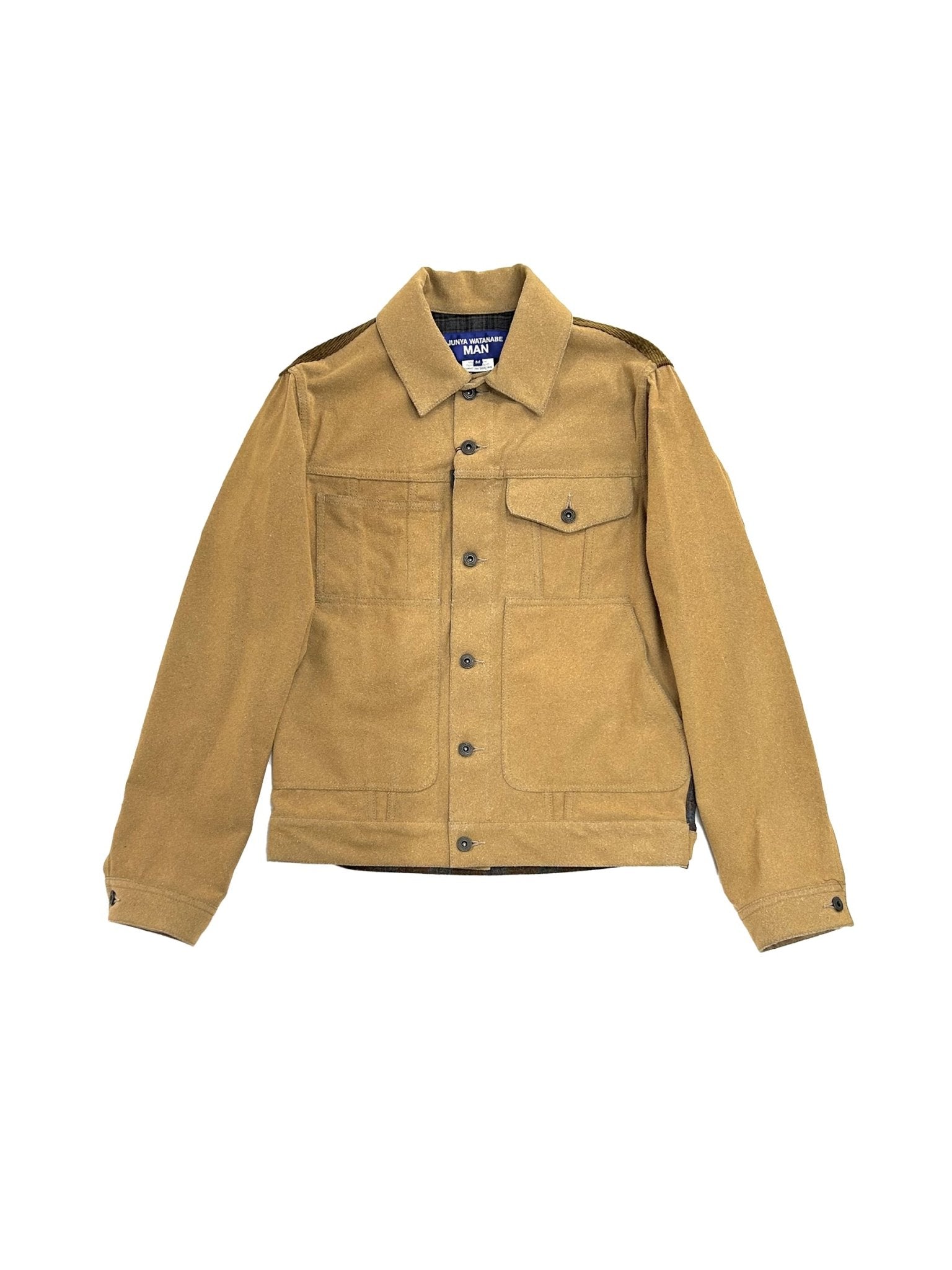 JUNYA WATANABE - Mens Jacket - AW25 - BEIGE GRY BRN