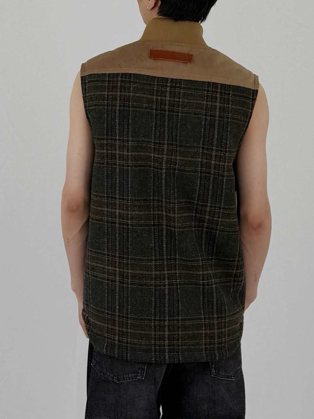 JUNYA WATANABE - Mens Vest - AW25 - BEIGE BROWN