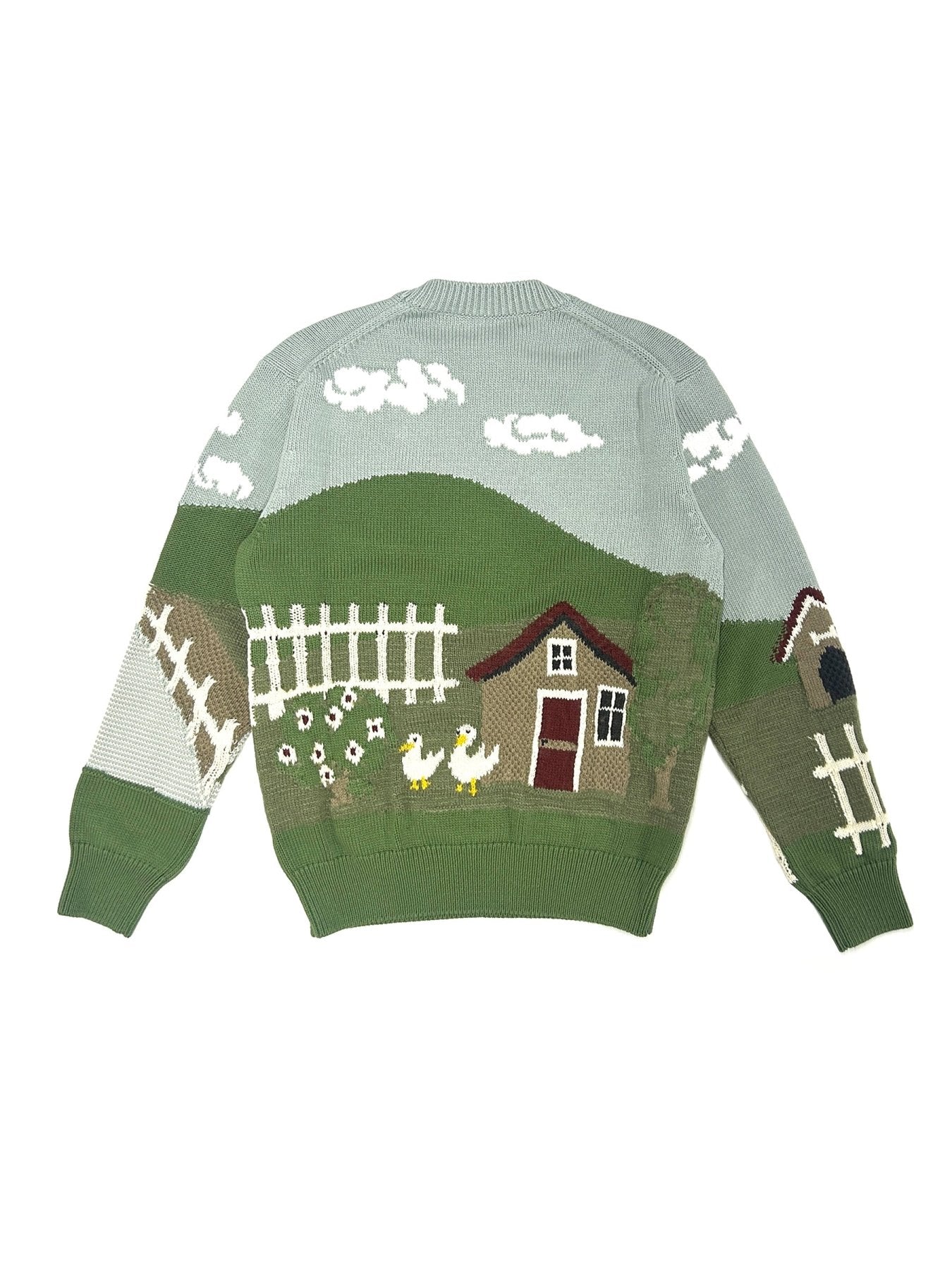 JUNYA WATANABE Multi Mens Intarsia Sweater