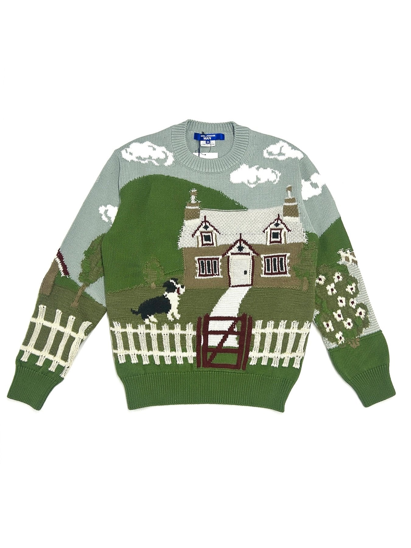 JUNYA WATANABE Multi Mens Intarsia Sweater