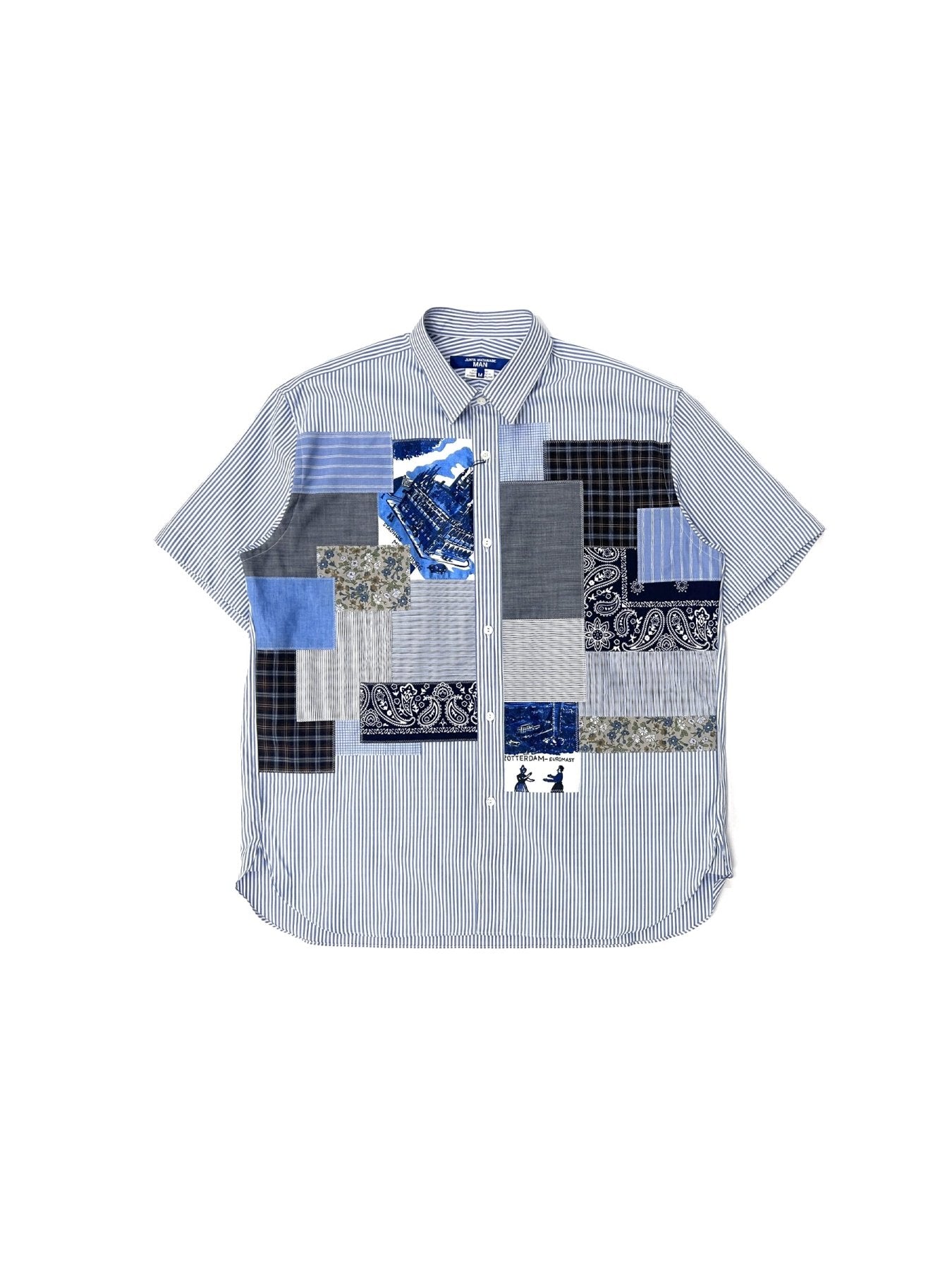 JUNYA WATANABE Multicolour Mens Patchwork Shirt