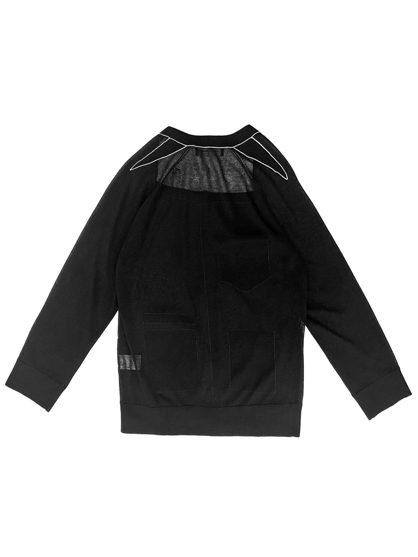 KIKO KOSTADINOV Black Kreiner Knit Cardigan