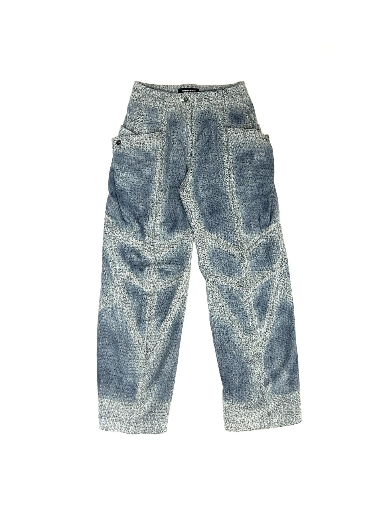 KIKO KOSTADINOV Indigo Centennial Denim Trouser
