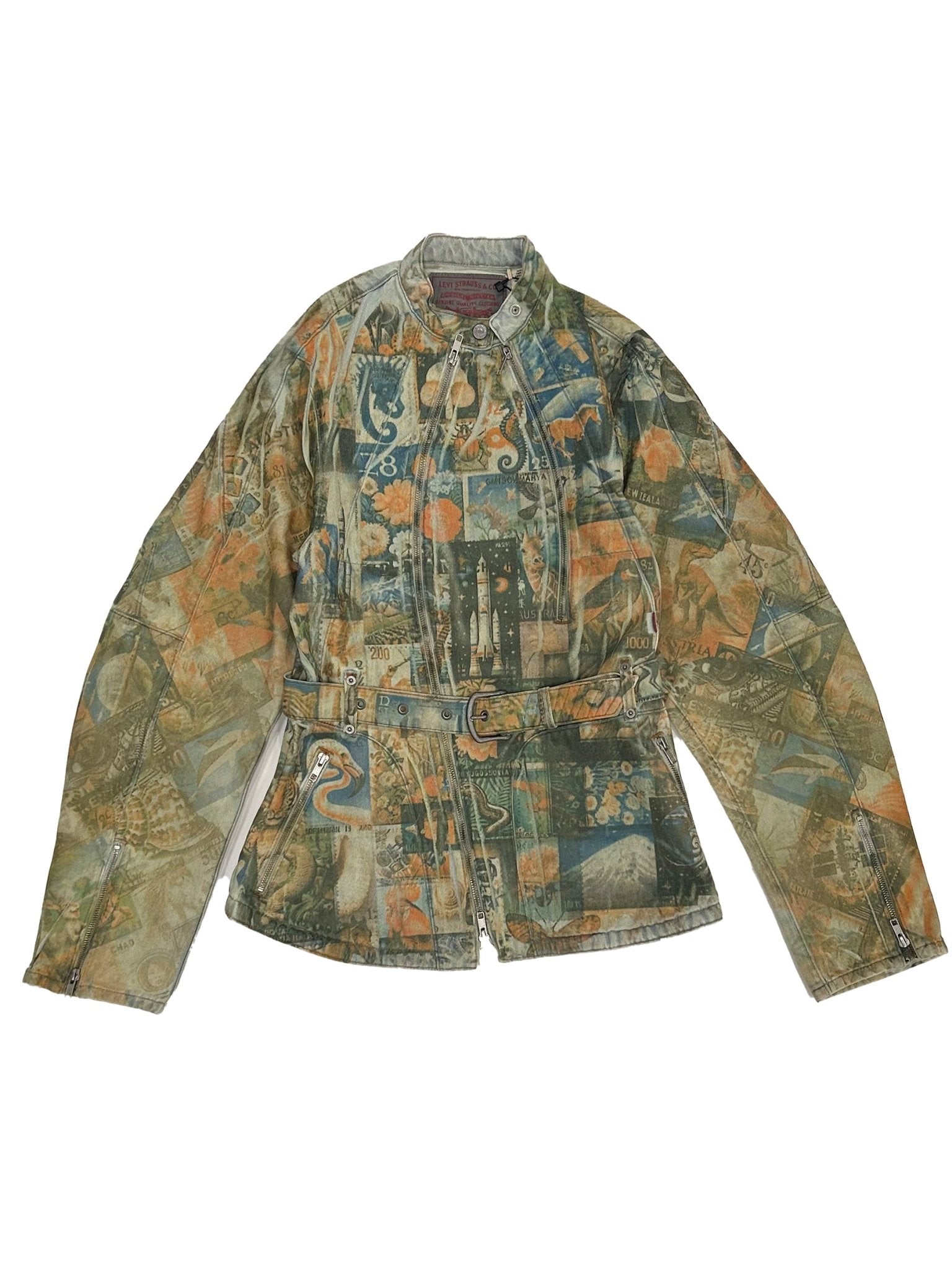 Kiko Kostadinov - Levi's Carina Waisted Jacket Post Print