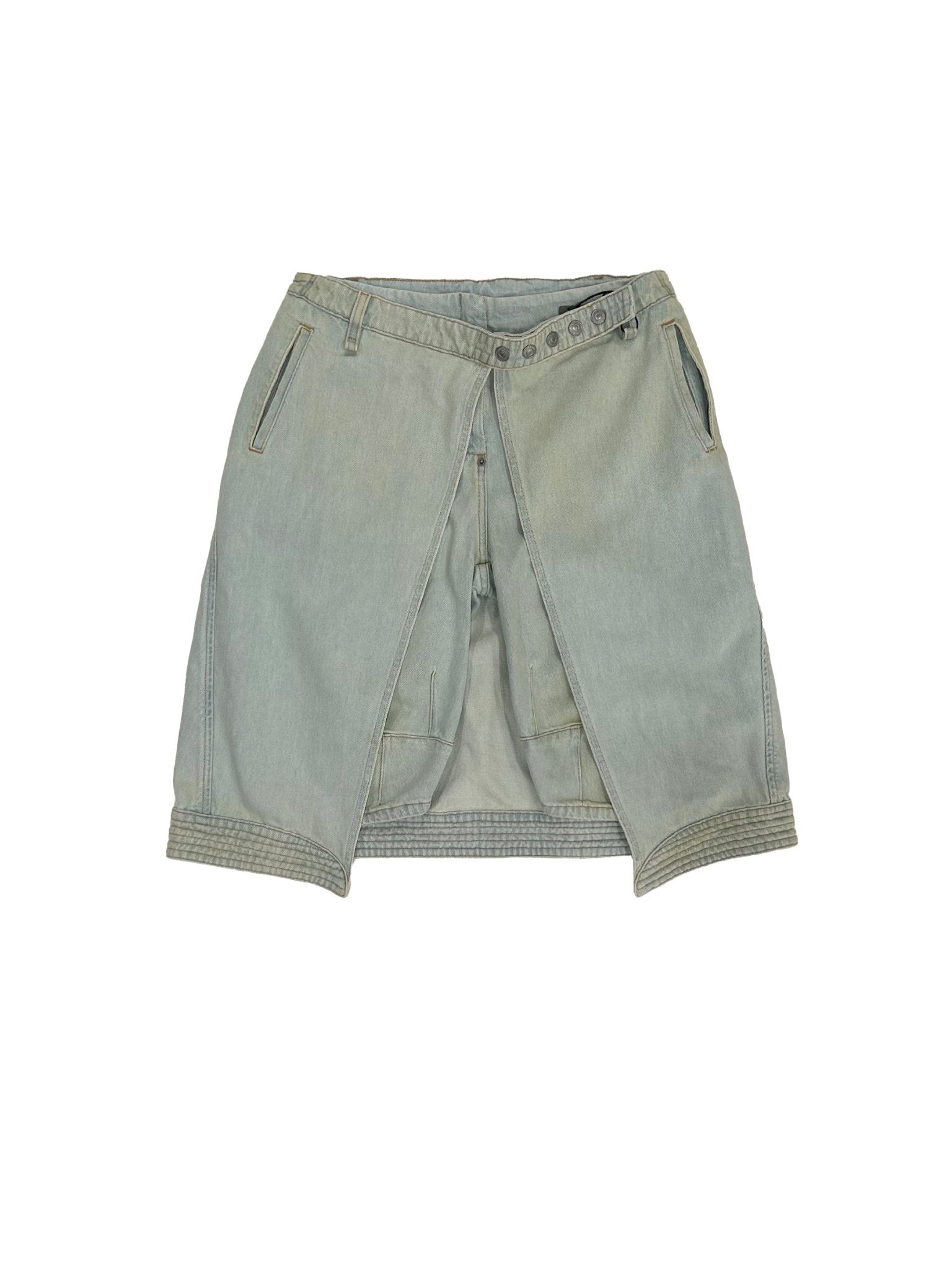 Kiko Kostadinov - Levi's Lupin Carina Apron Shorts