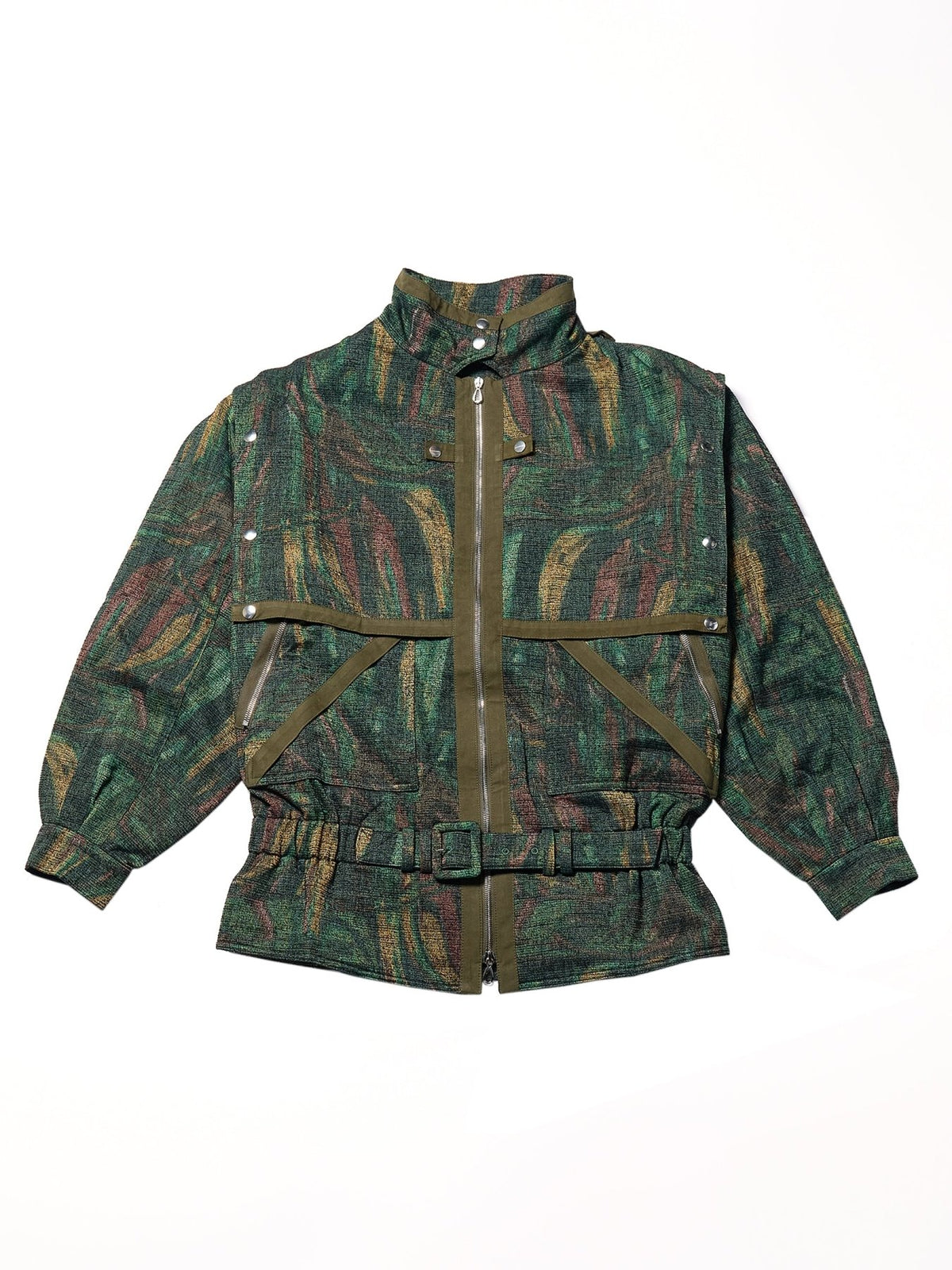 KIKO KOSTADINOV Multi Heron Belted Jacket