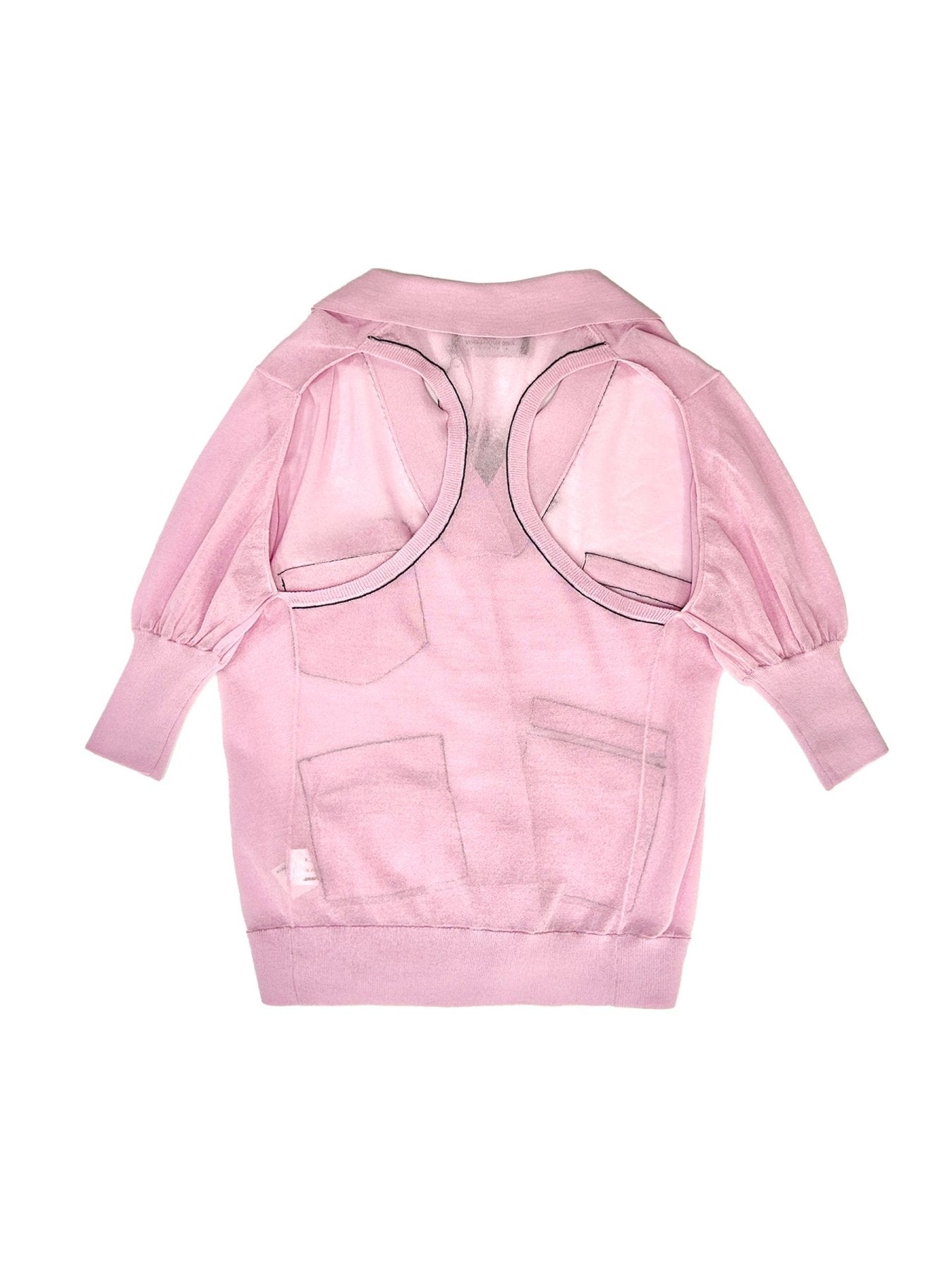 KIKO KOSTADINOV Pink Kreiner Knit Polo