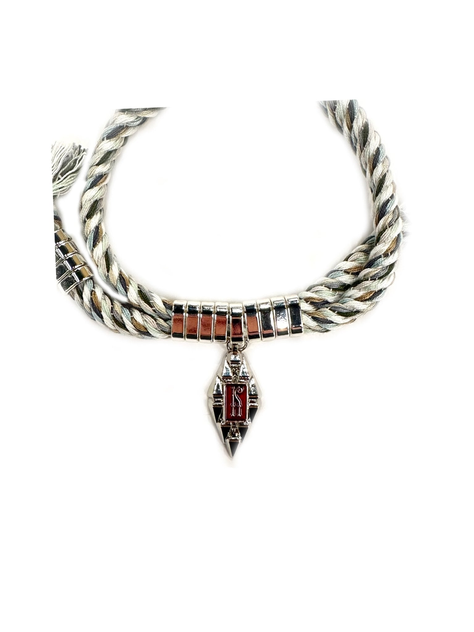 Kiko Kostadinov - Sable Arm Stays Multicolour Green Ivory