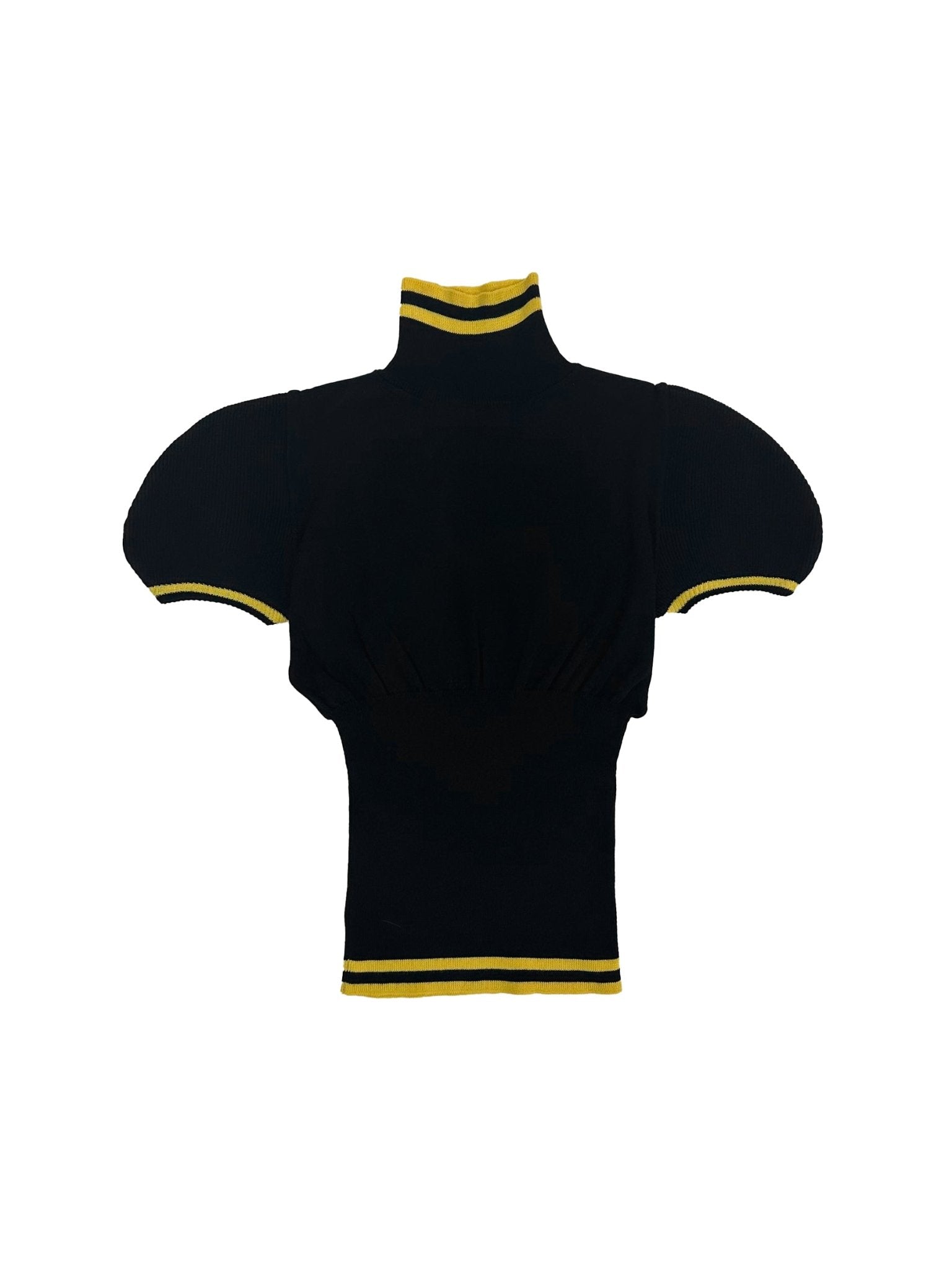 Kiko Kostadinov - Simone Knit Top Ink Black