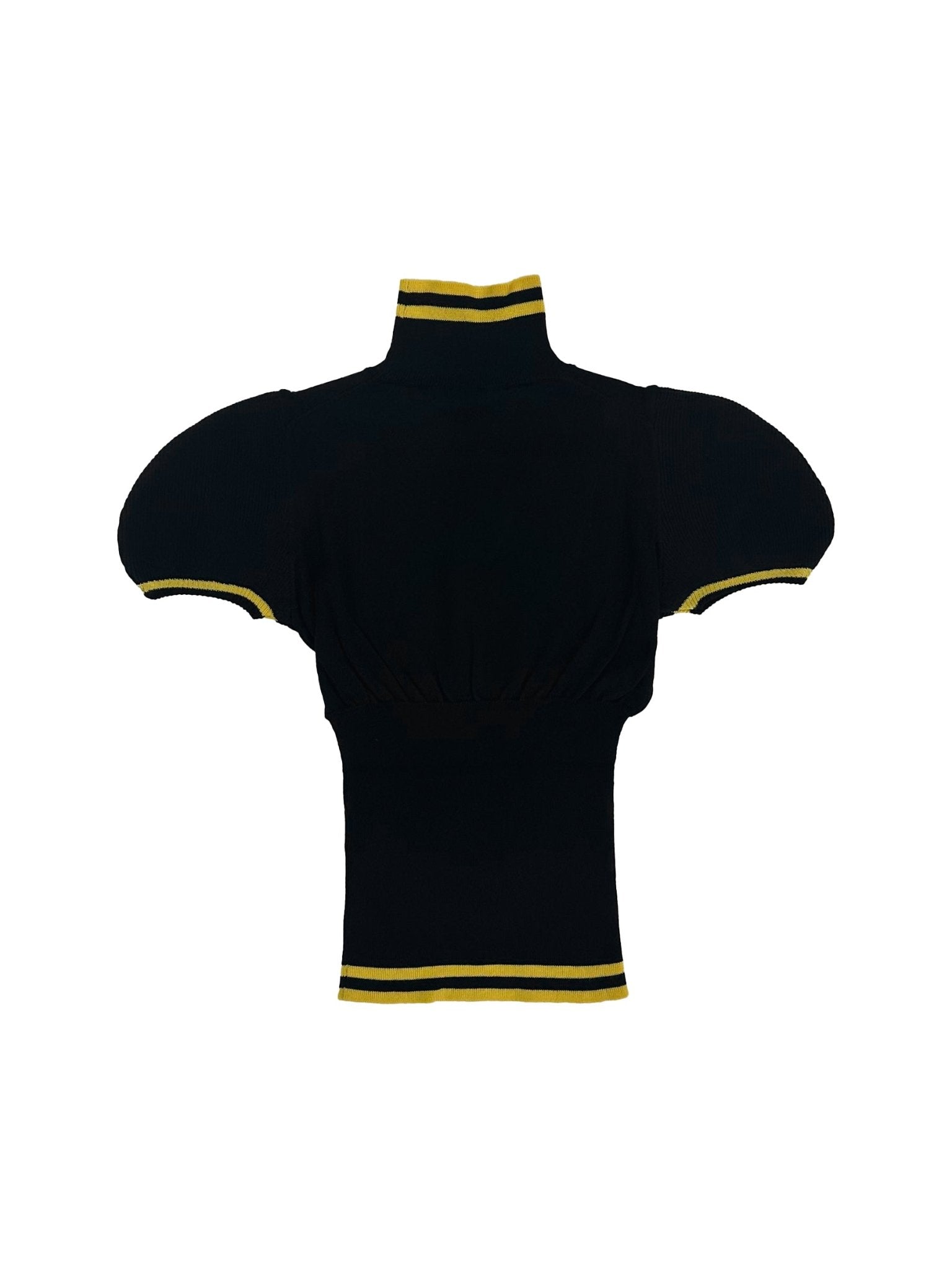 Kiko Kostadinov - Simone Knit Top Ink Black