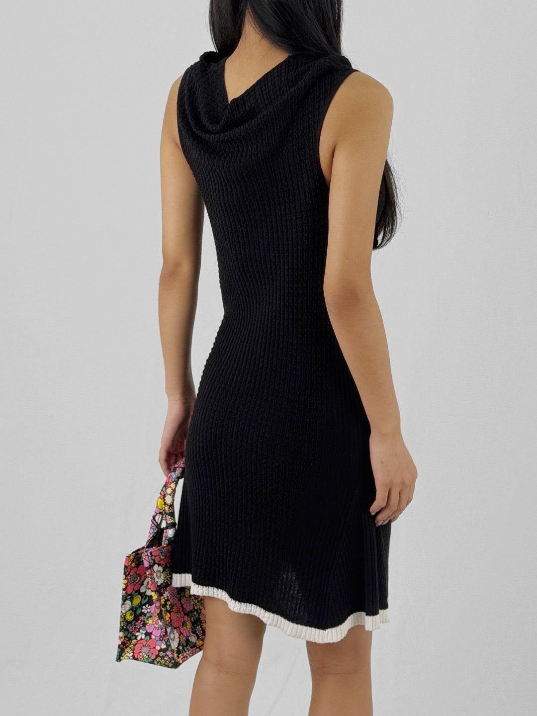 KIKO KOSTADINOV - Vecto Knit Tunic - SS25 - PHANTOM BLACK
