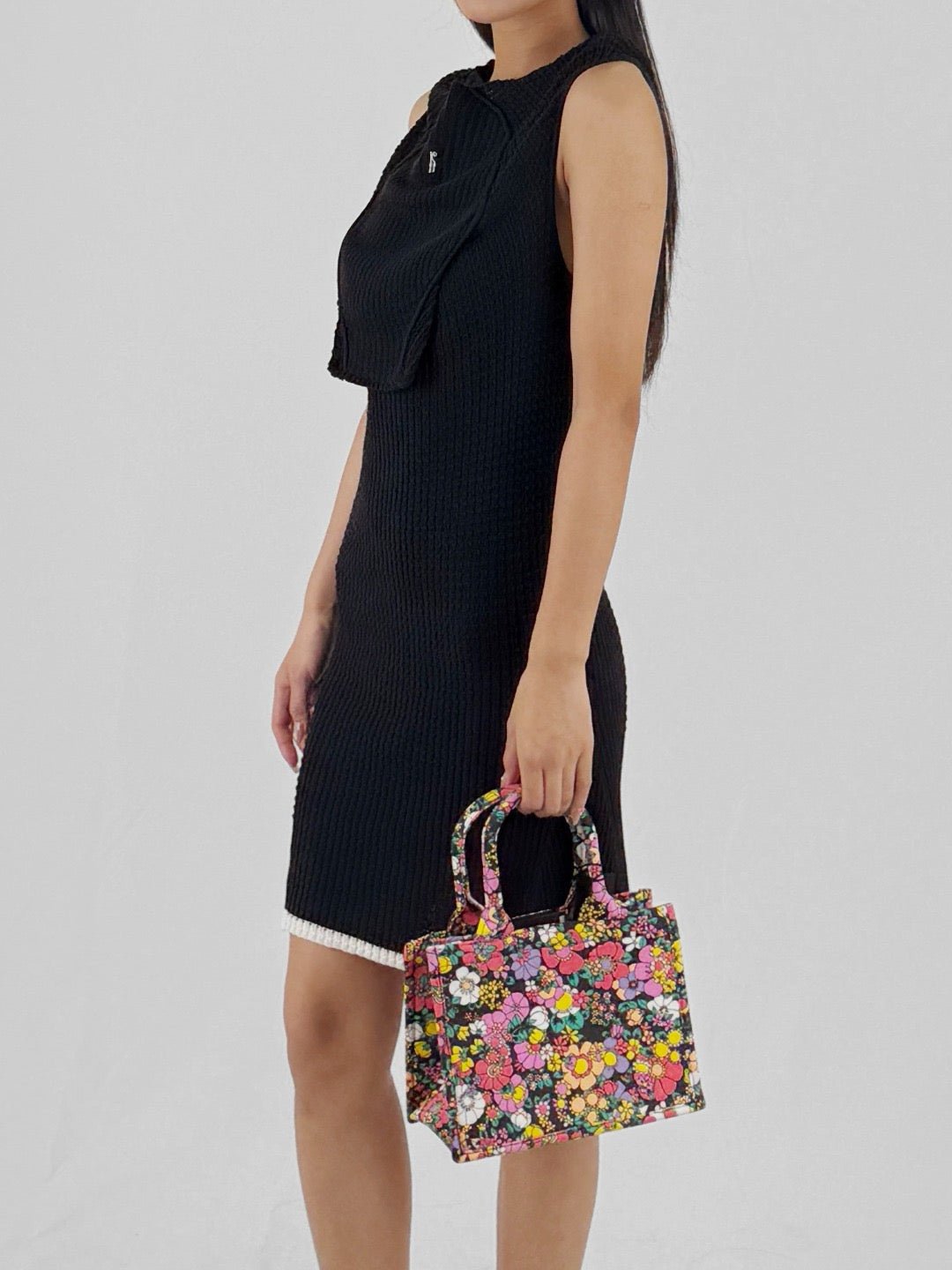 KIKO KOSTADINOV - Vecto Knit Tunic - SS25 - PHANTOM BLACK