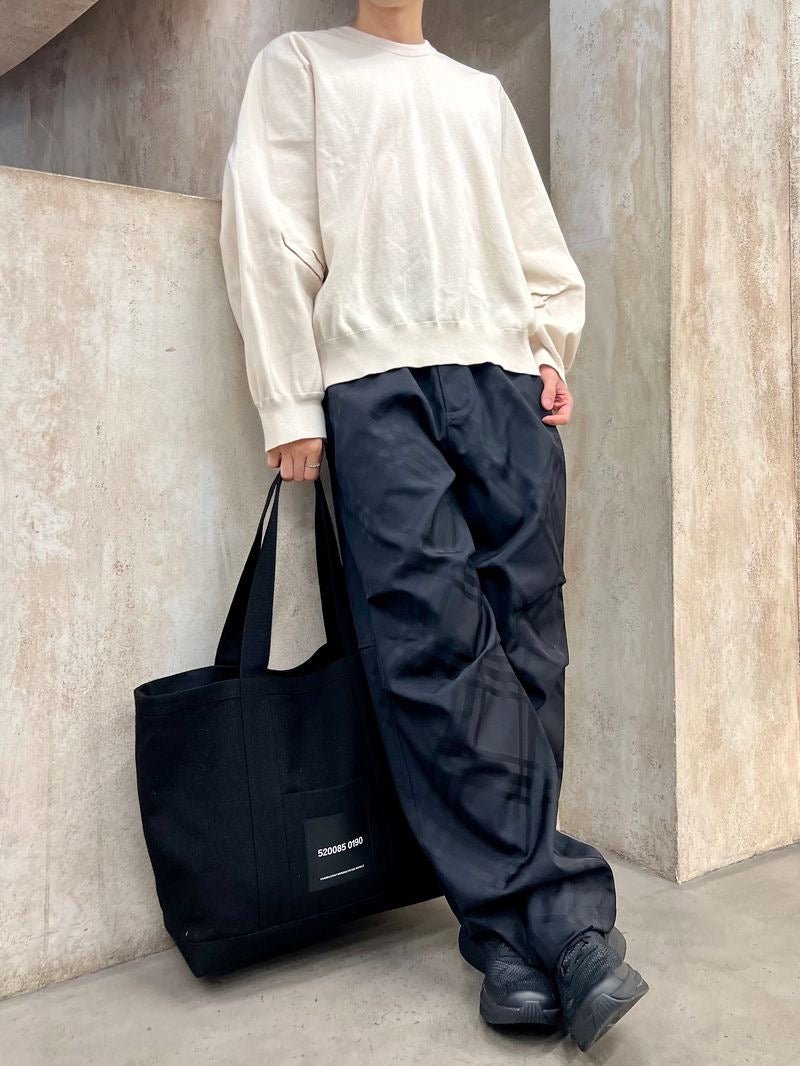KVADRAT - Techincolour Fleck Totebag  - SS25 - Black