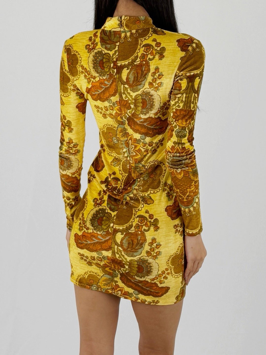 KWAIDAN EDITIONS Lampshade Long Sleeve Mini Dress