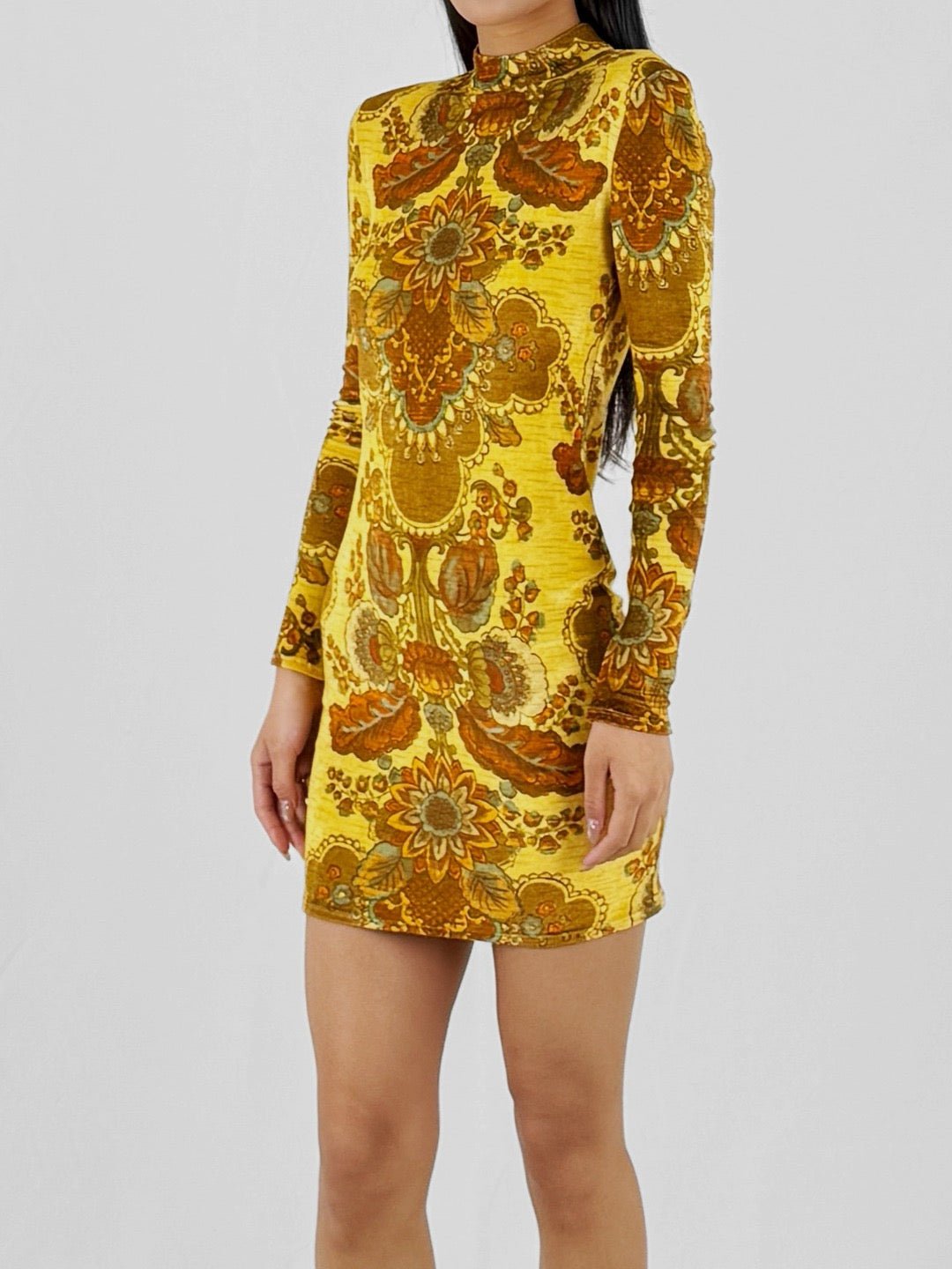 KWAIDAN EDITIONS Lampshade Long Sleeve Mini Dress