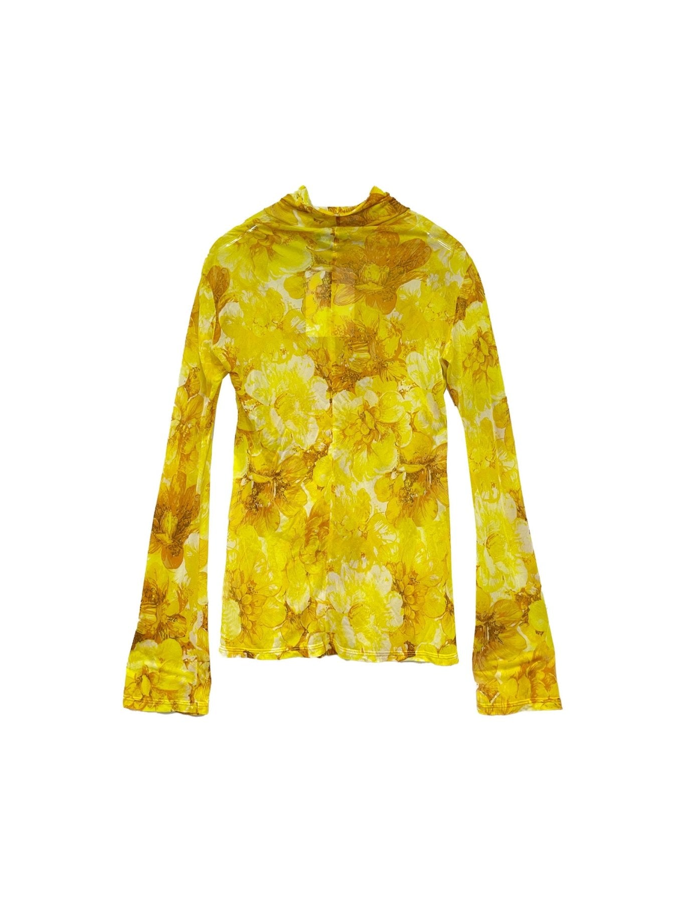 KWAIDAN EDITIONS Yellow Roll Neck T-Shirts