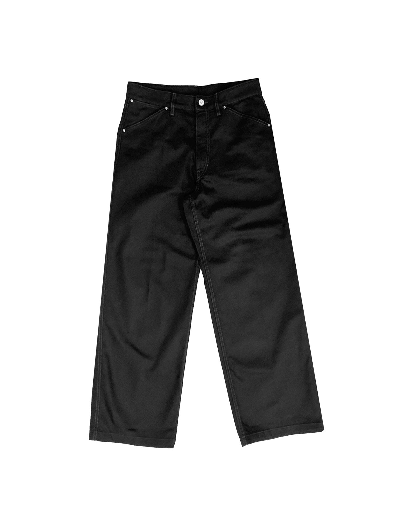 LEMAIRE Black Wide Pants
