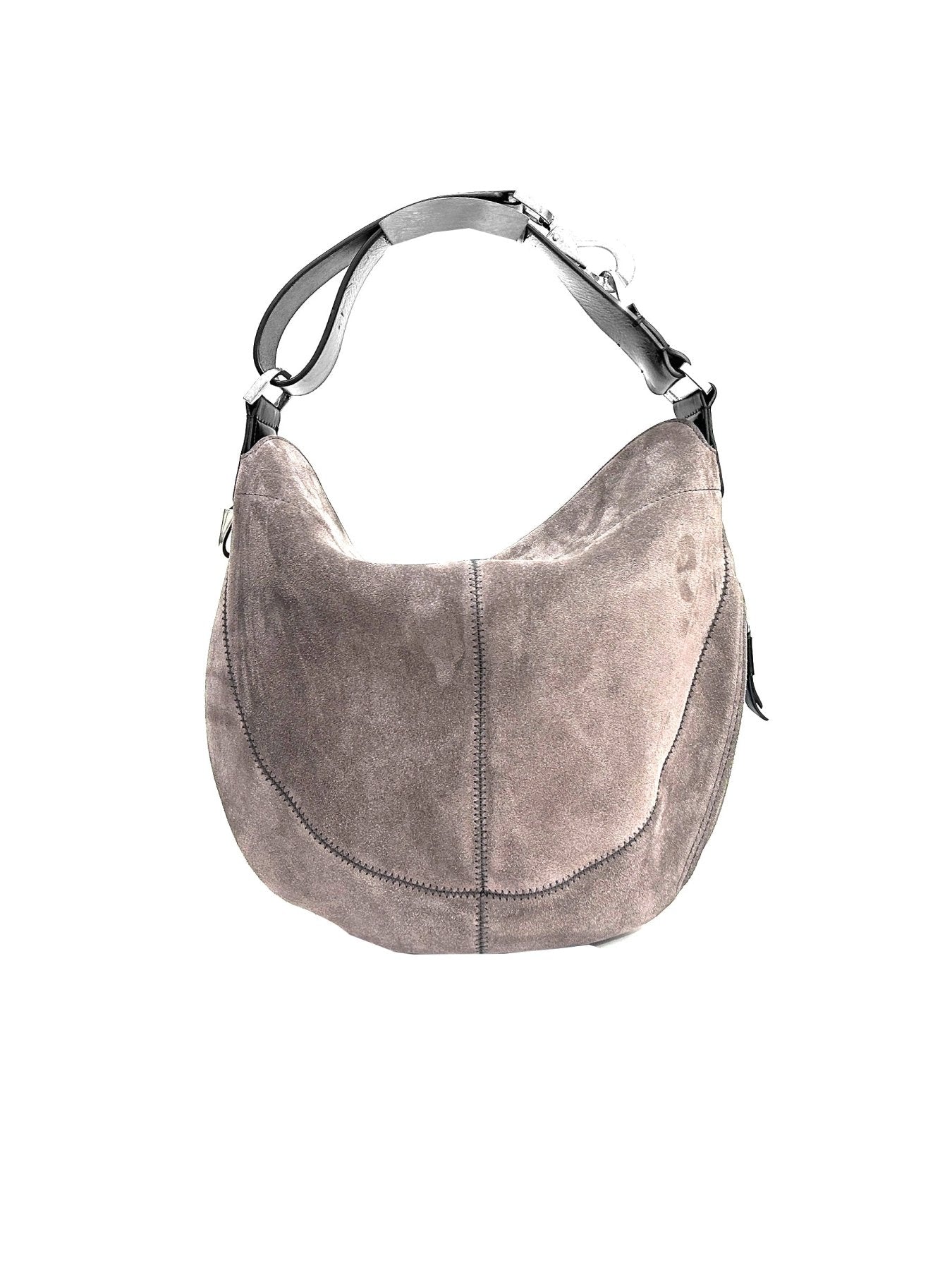 LEMAIRE Brown Hobo Quiver Clip Bag