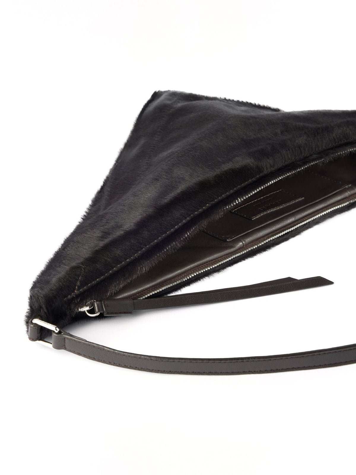 LEMAIRE Brown Pocket Scarf Bag