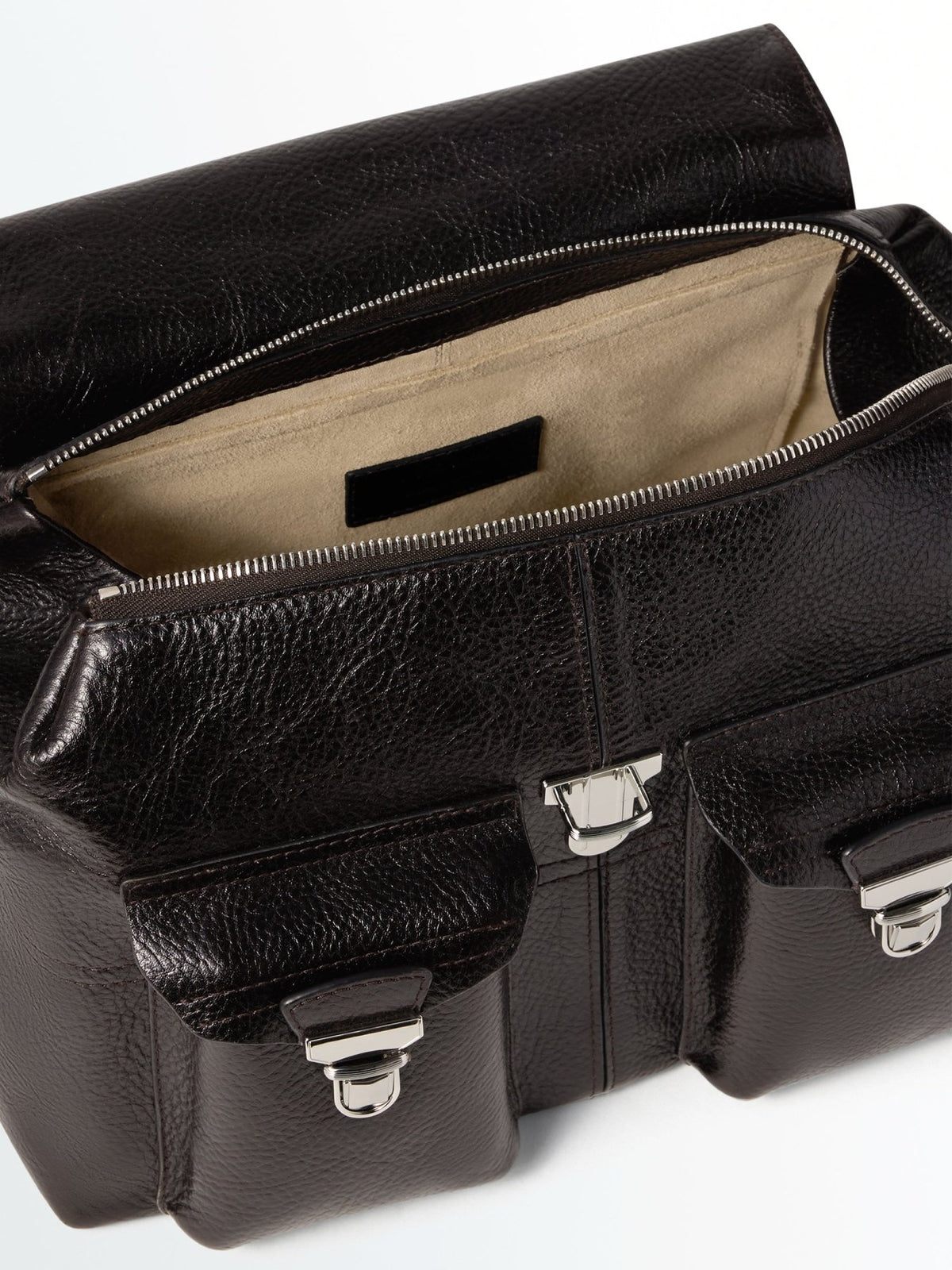 LEMAIRE Dark Brown Medium Gear Bag