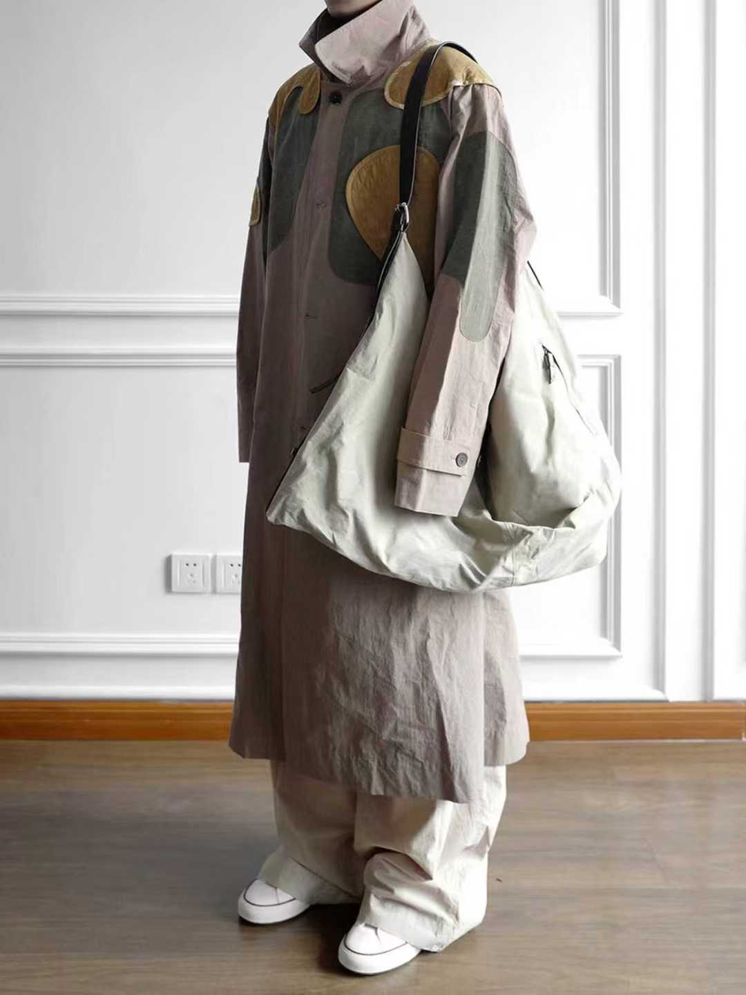 LEMAIRE - Flag Hobo Bag - SS25 - LINEN