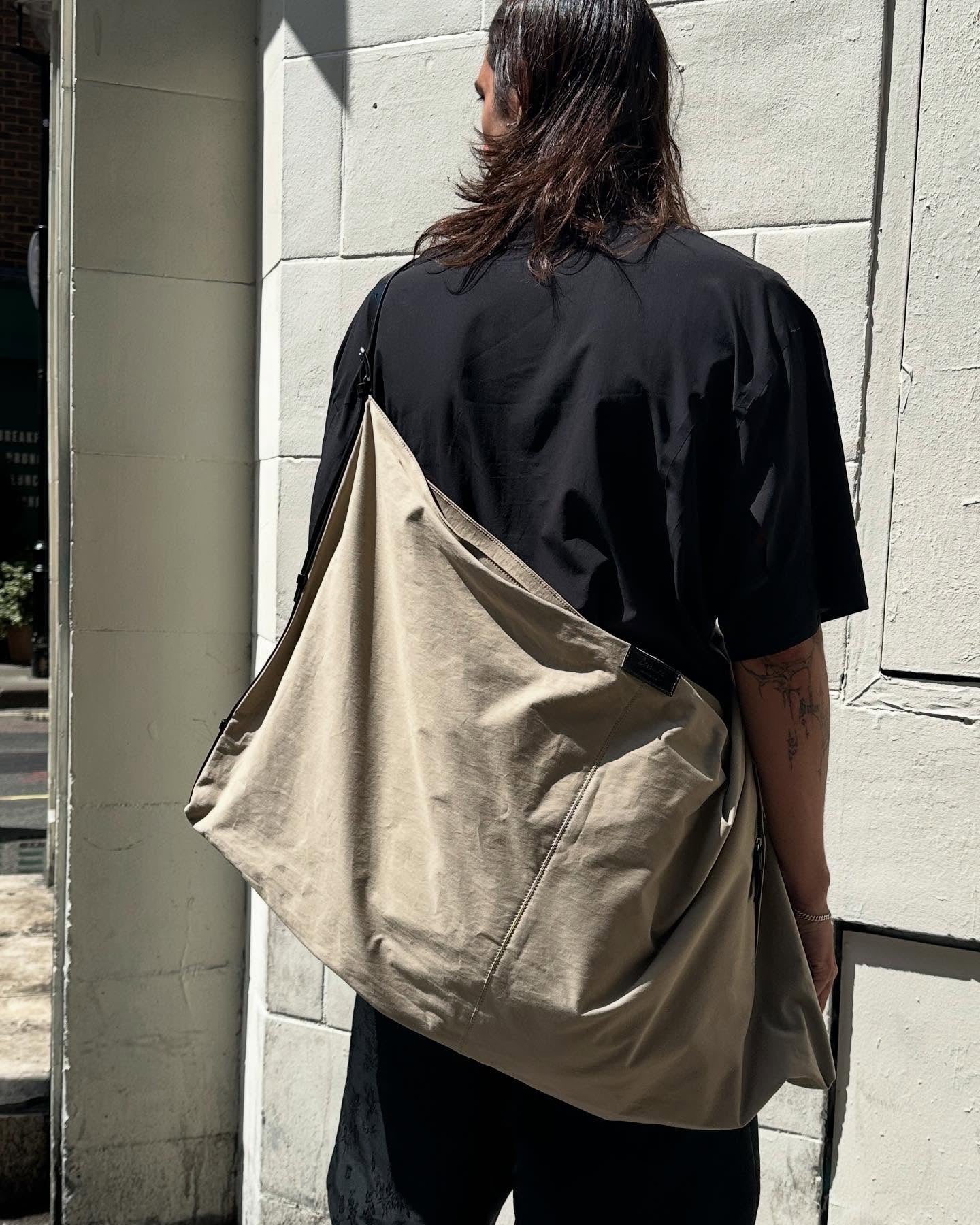 LEMAIRE - Flag Hobo Bag - SS25 - LINEN