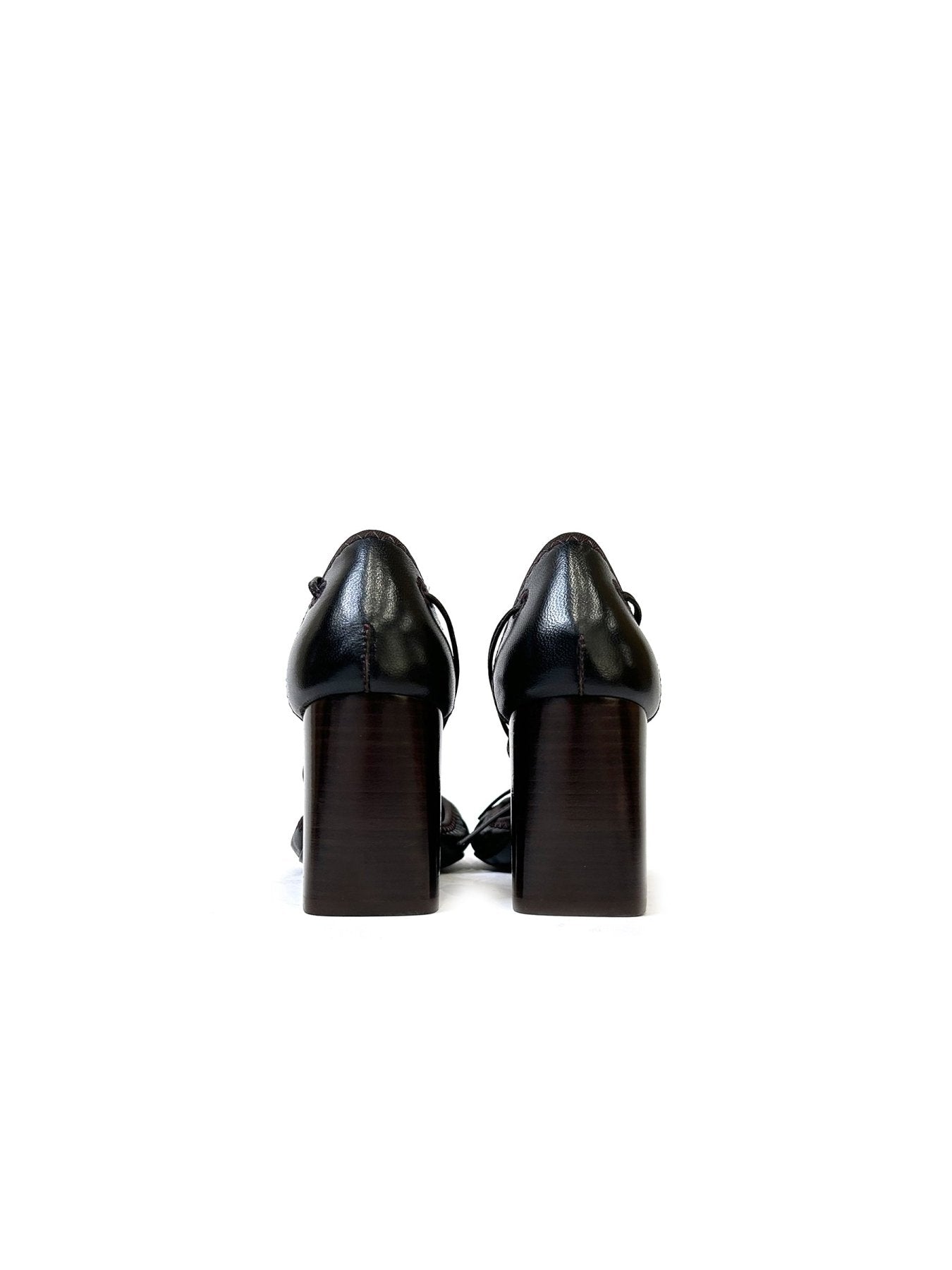 LEMAIRE - Micro Ballerina 85 - SS25 - DARKCHOCOLATE