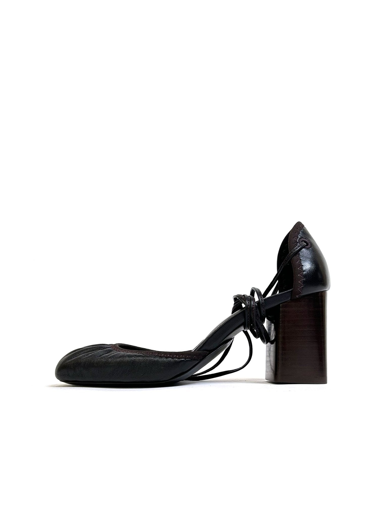 LEMAIRE - Micro Ballerina 85 - SS25 - DARKCHOCOLATE