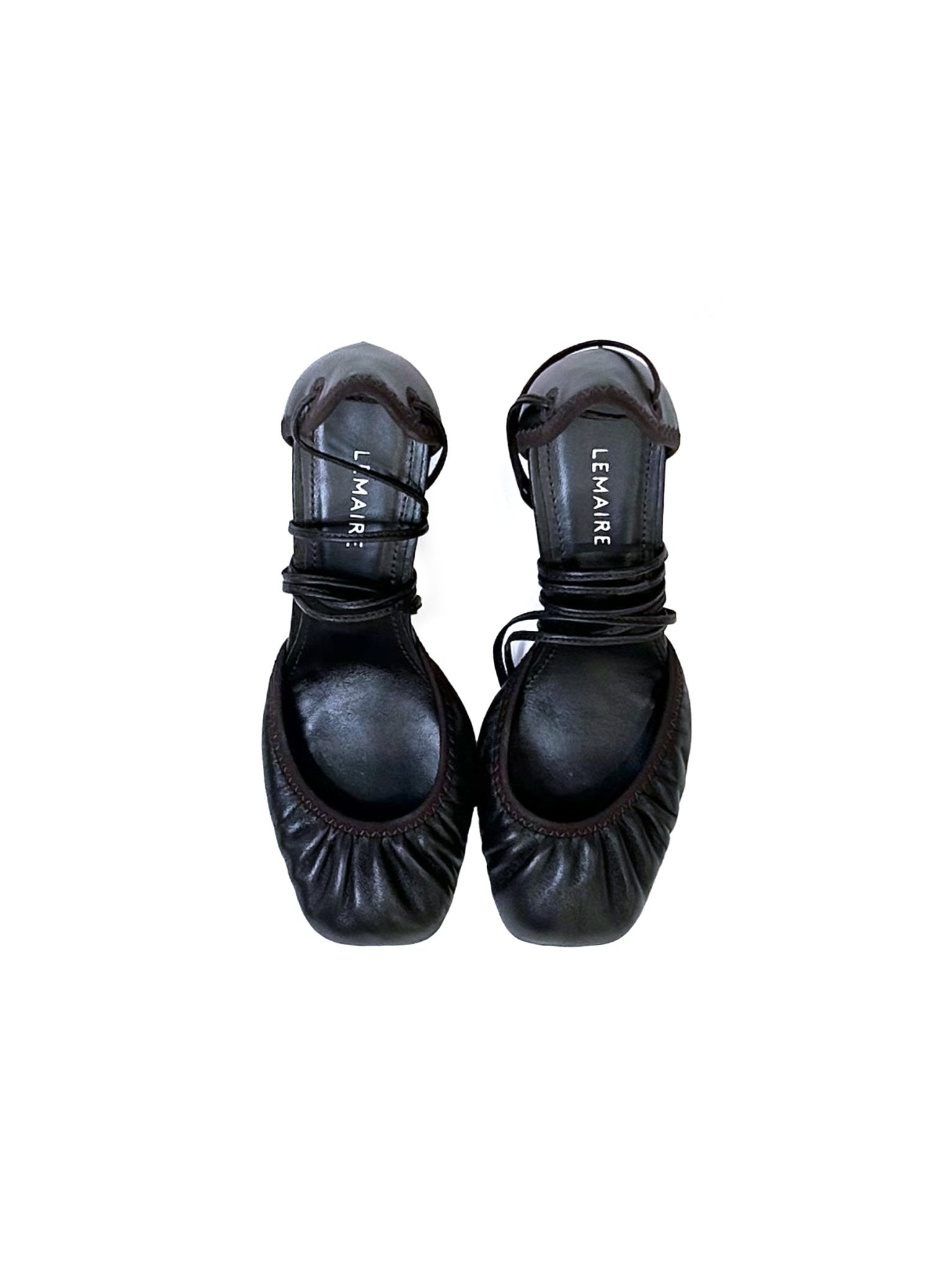 LEMAIRE - Micro Ballerina 85 - SS25 - DARKCHOCOLATE