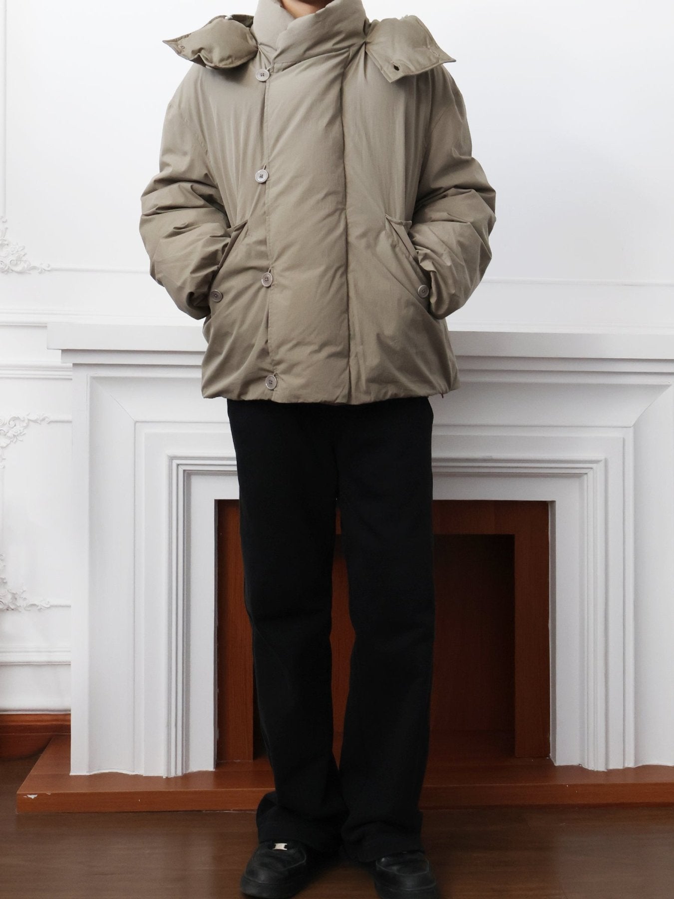 Lemaire Sage Hooded Puffer Blouson Jackets