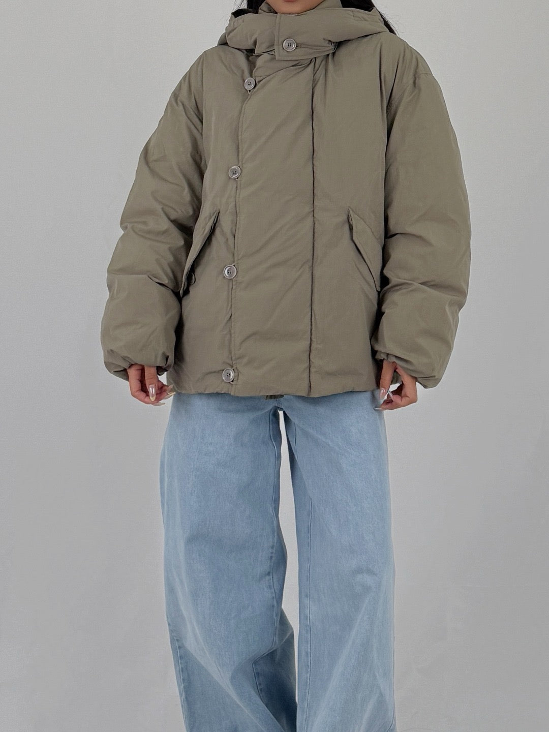 Lemaire Sage Hooded Puffer Blouson Jackets
