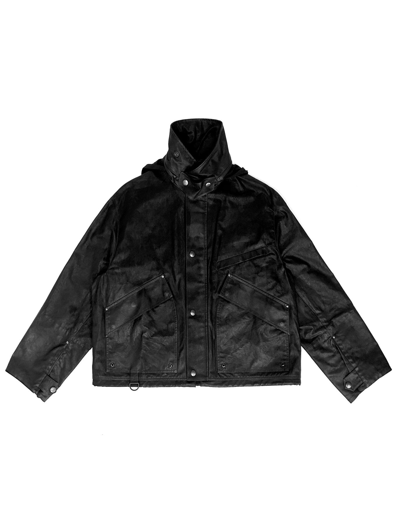 LEMAIRE - Short Rain Jacket - AW25 - BK990 ONYX