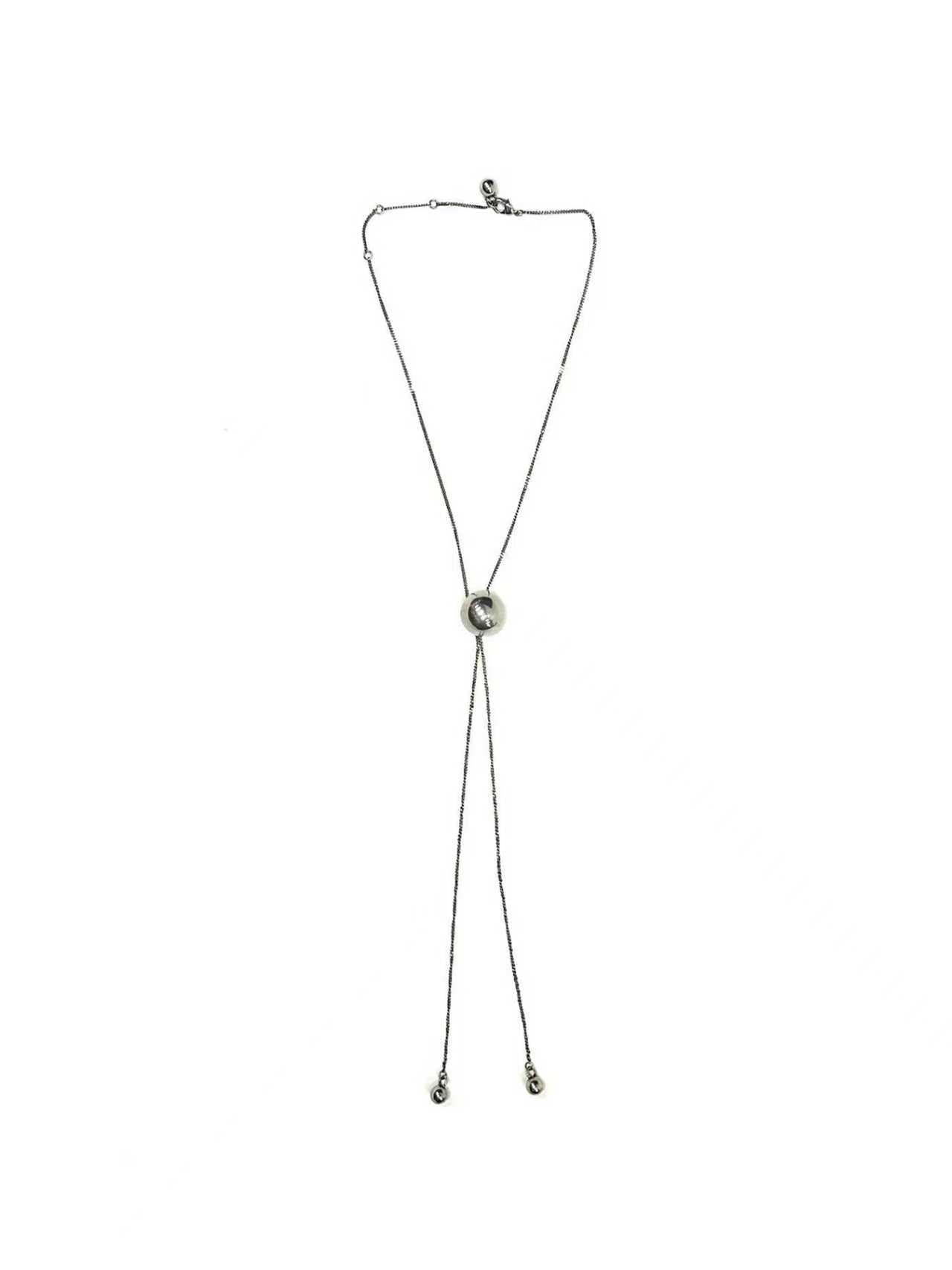 LEMAIRE Silver Rattle Bolo Tie