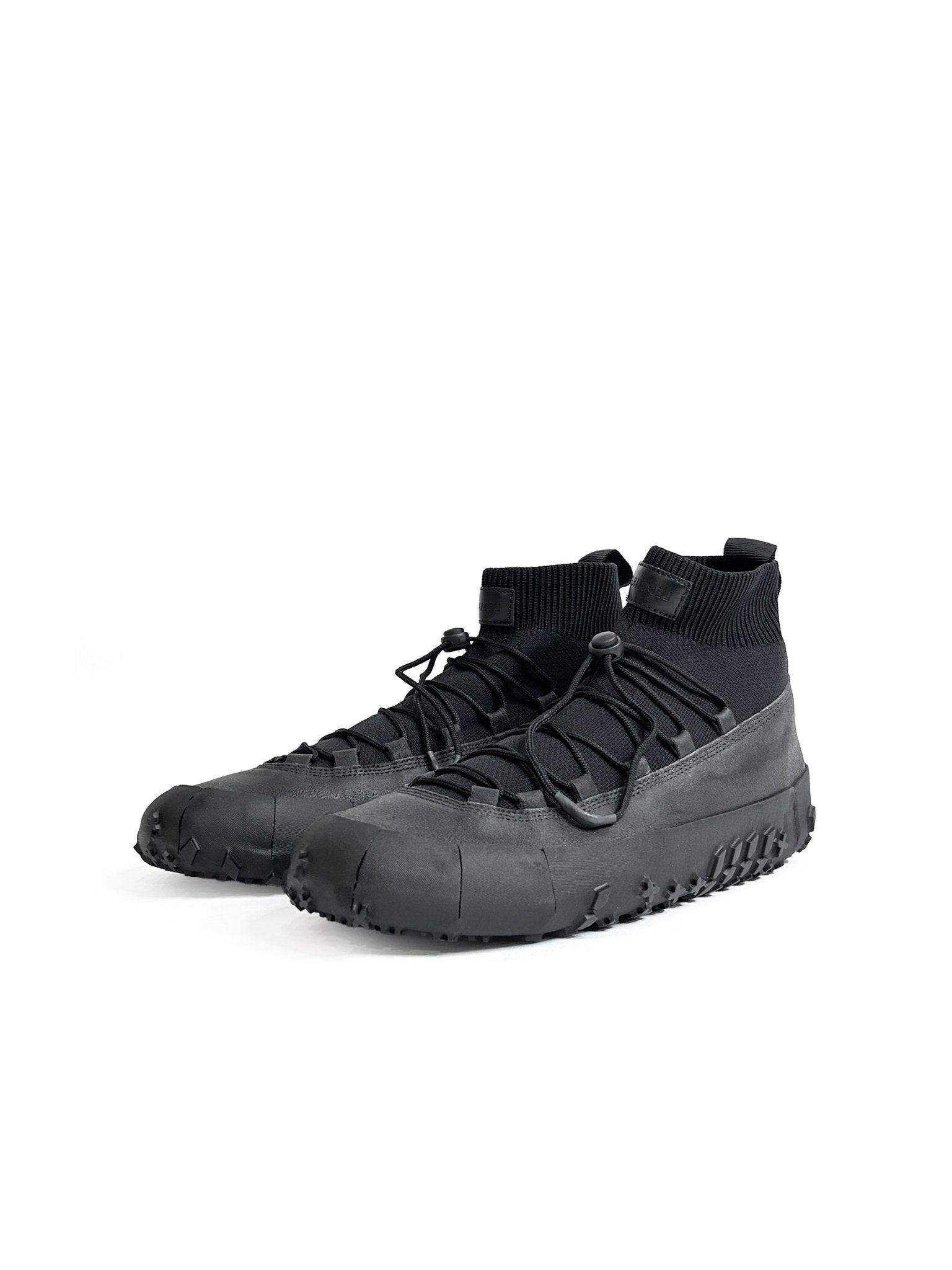 LEMAIRE - Vibram Wrap On Sneakers - AW25 - BK991 ASPHALT