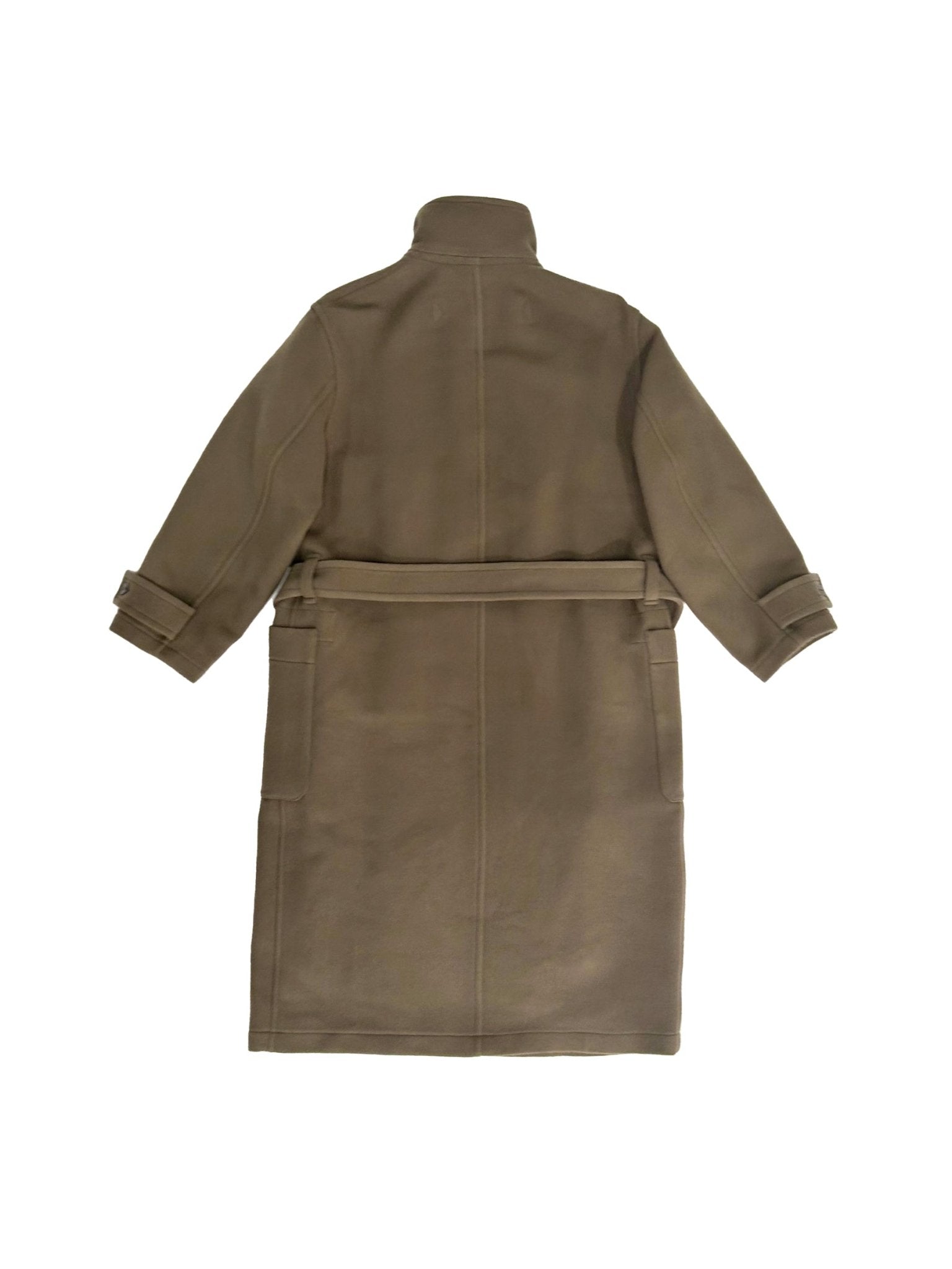 LEMAIRE - Wrap Coat - AW25 - BR500 DARK SQUIRREL