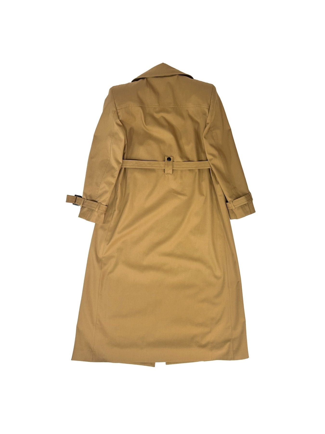 LOUIS GABRIEL NOUCHI Beige Double Breasted Trench Coat
