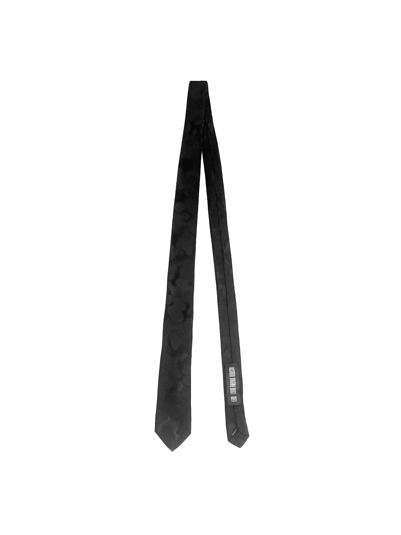 LOUIS GABRIEL NOUCHI Black Oil Print Tie