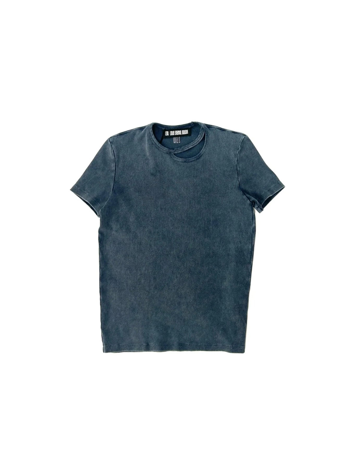 LOUIS GABRIEL NOUCHI Blue Signature T Shirt