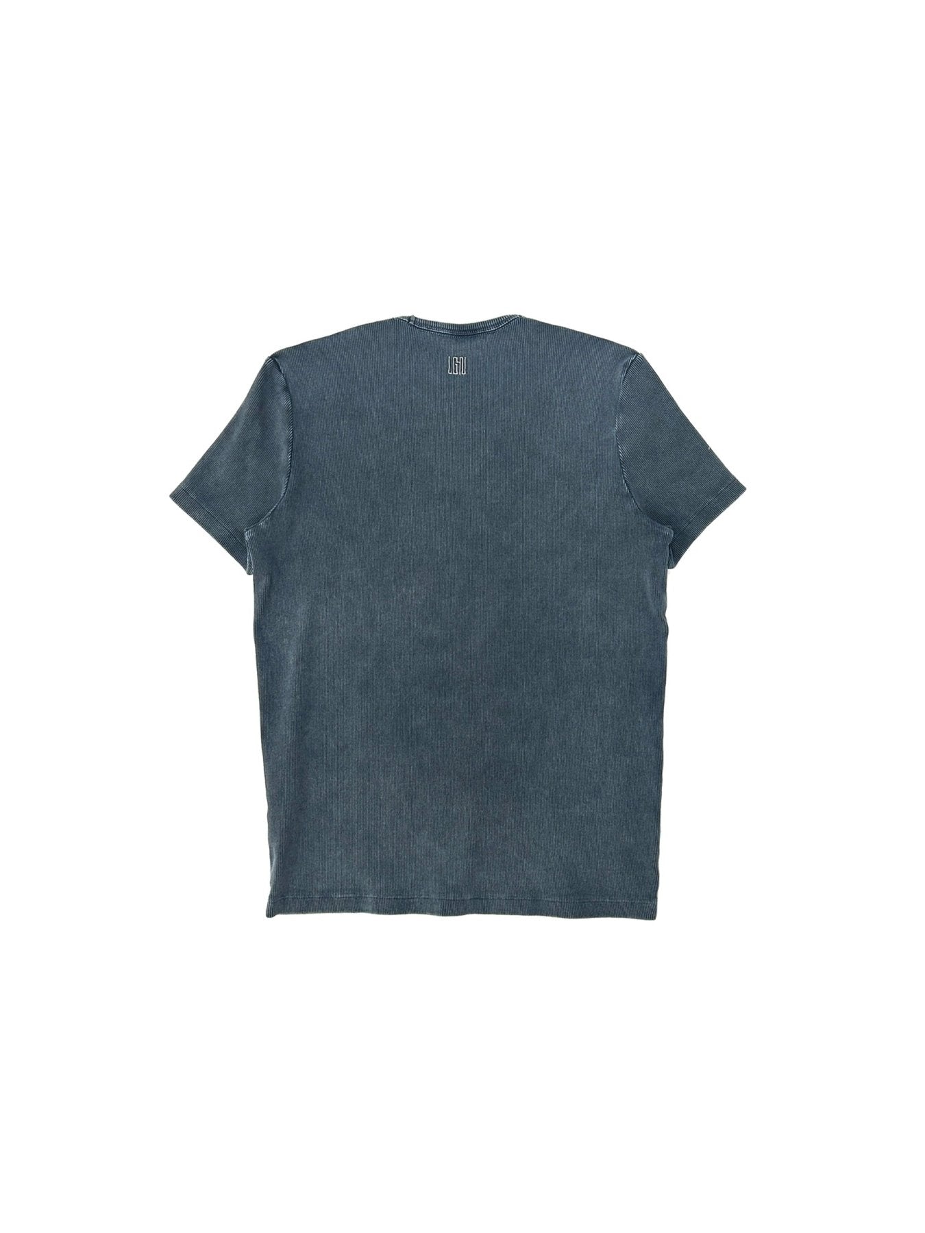 LOUIS GABRIEL NOUCHI Blue Signature T Shirt