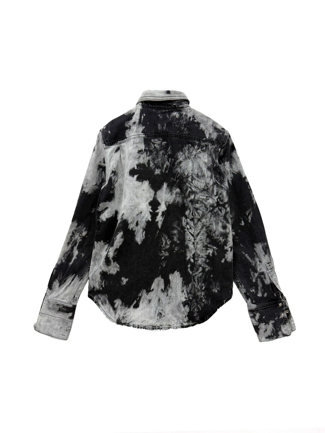 Louis Gabriel Nouchi - Faded Denim Double Cuffs Shirt - SS25 555D012 LIGHT GREY