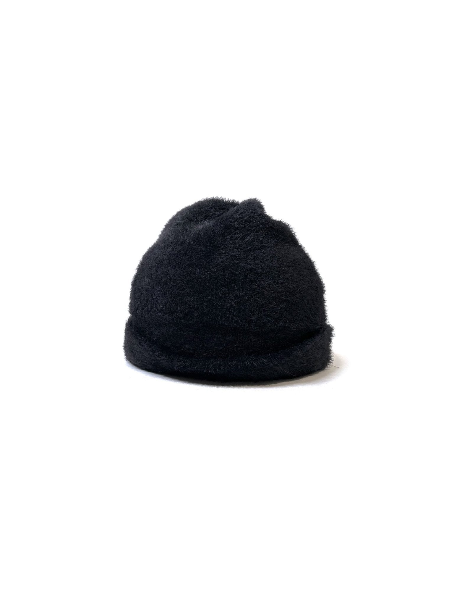 LOUIS GABRIEL NOUCHI - Fuzzy Beanie - AW25 - BLACK 001