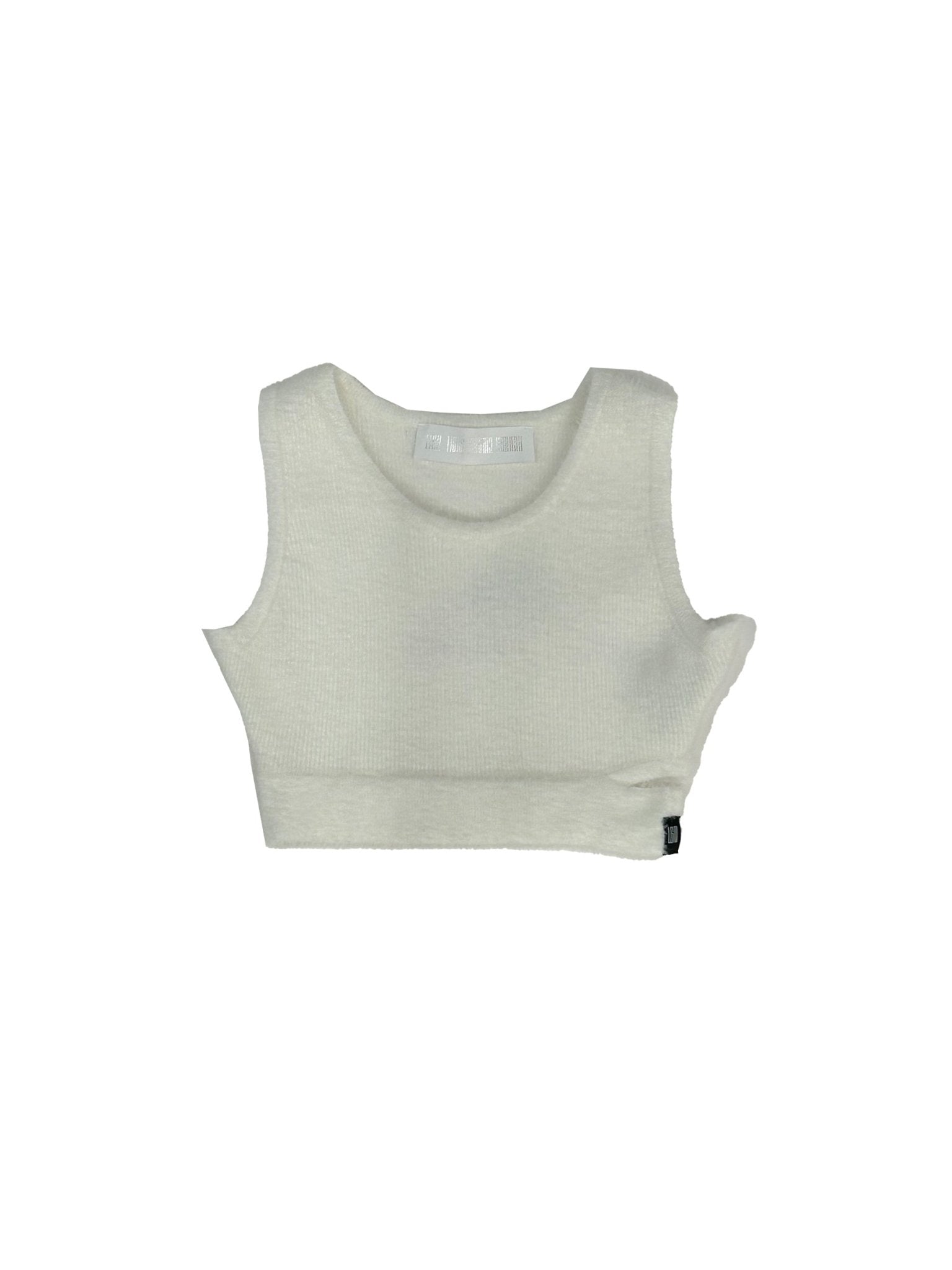 LOUIS GABRIEL NOUCHI - Fuzzy Bra - AW25 - BONE