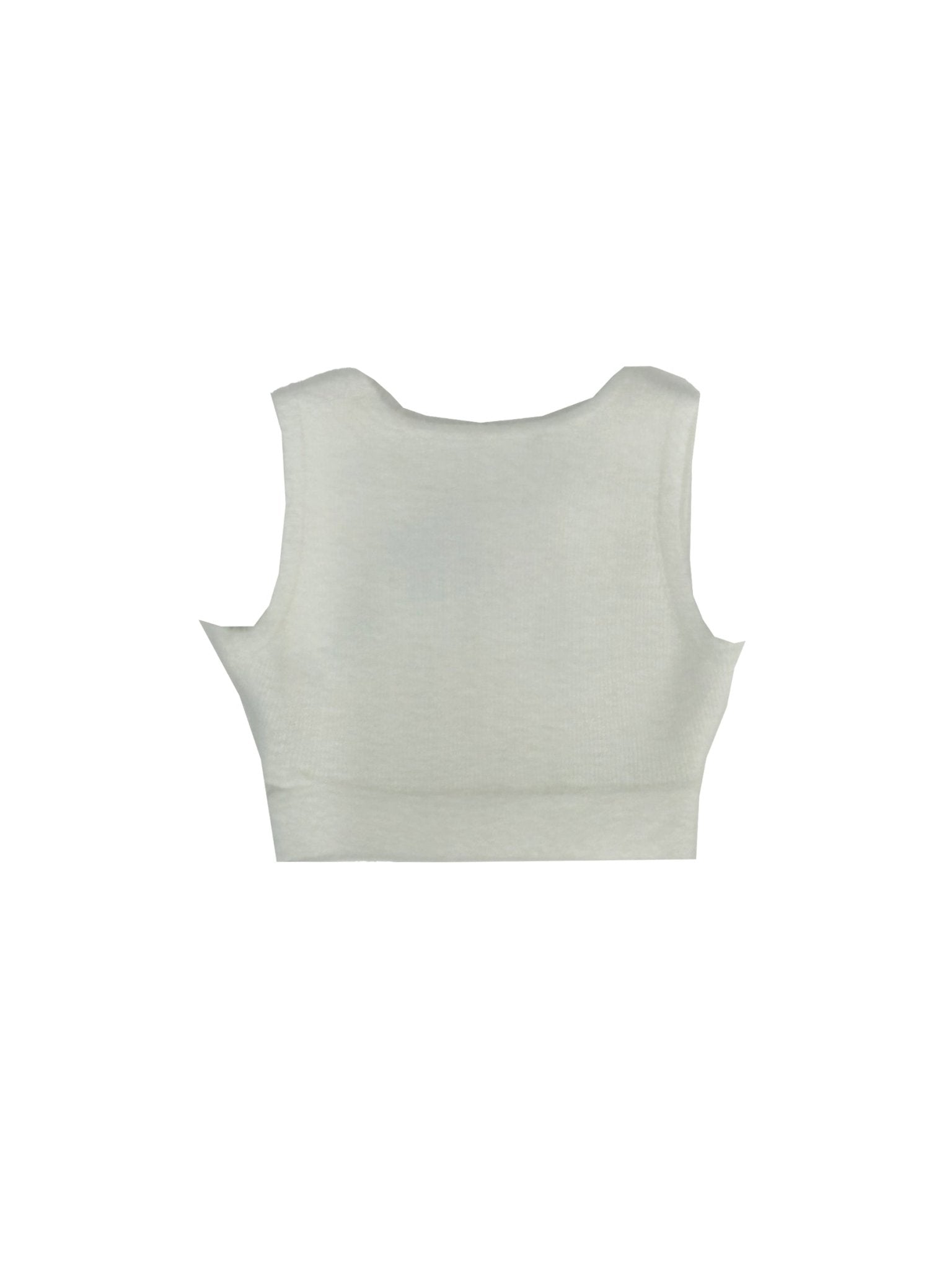 LOUIS GABRIEL NOUCHI - Fuzzy Bra - AW25 - BONE