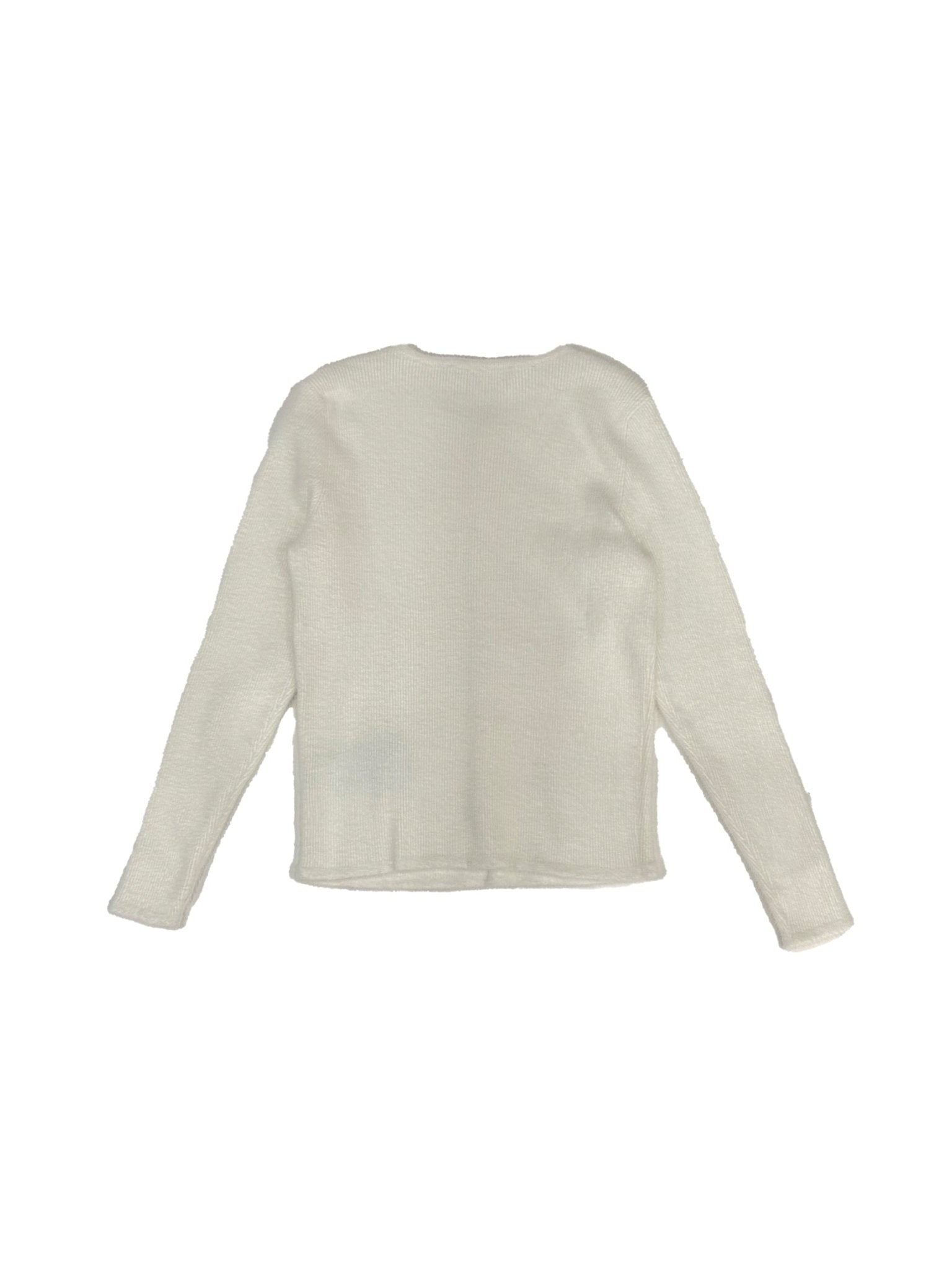 LOUIS GABRIEL NOUCHI - Fuzzy Cardigan - AW25 - BONE