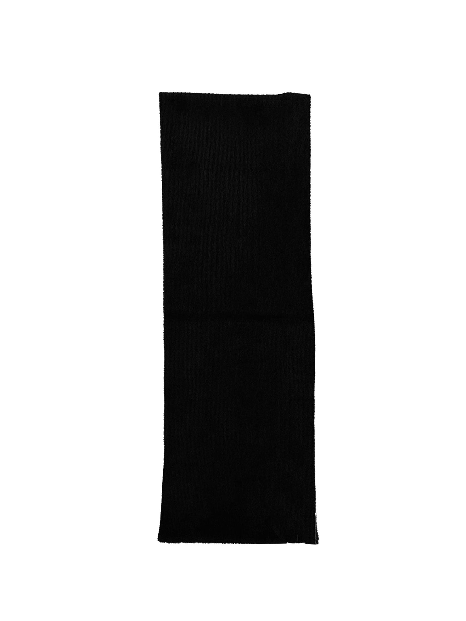 LOUIS GABRIEL NOUCHI - Fuzzy Scarf - AW25 - BLACK 001
