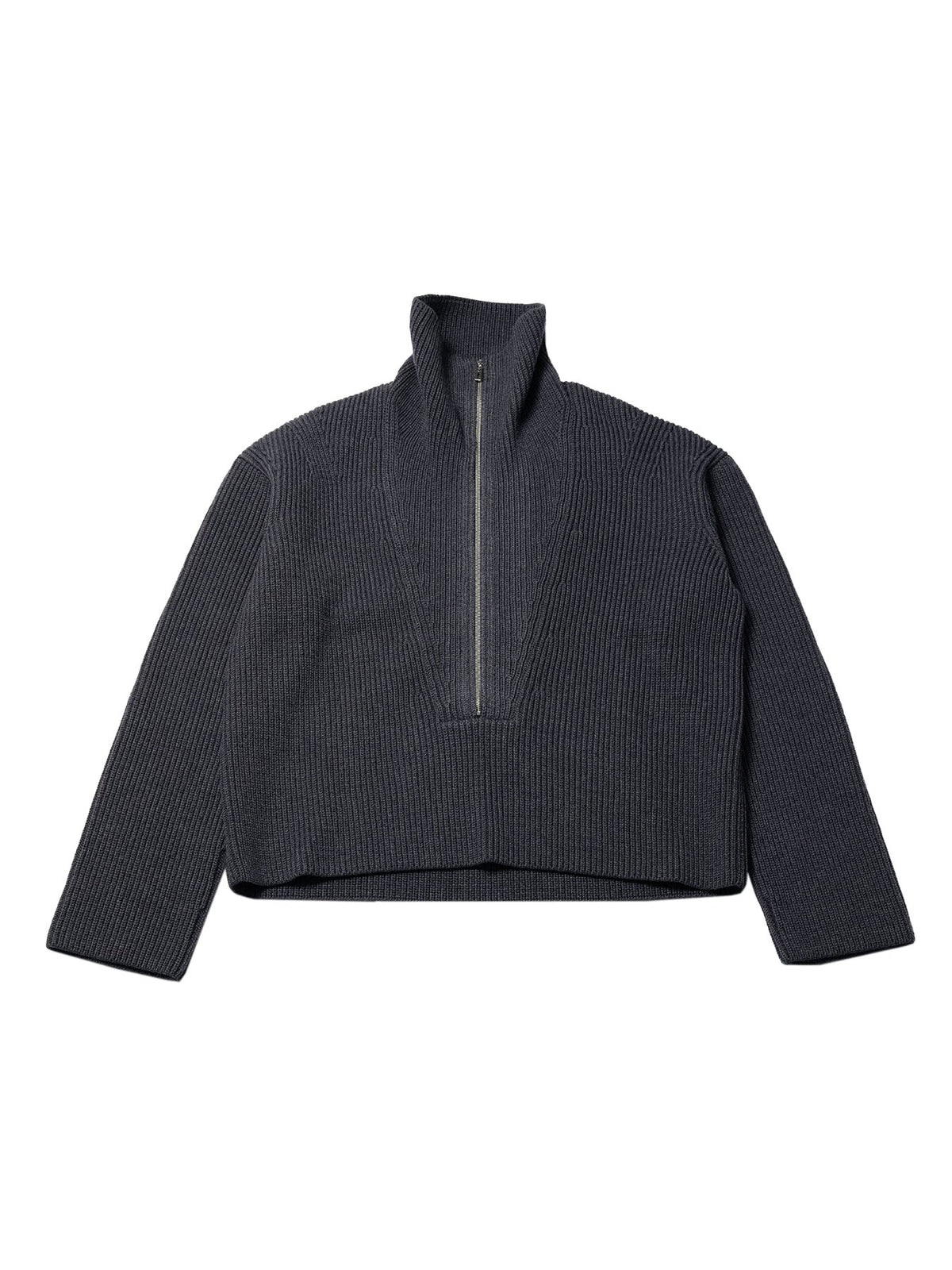 LOUIS GABRIEL NOUCHI Grey Wool Trucker