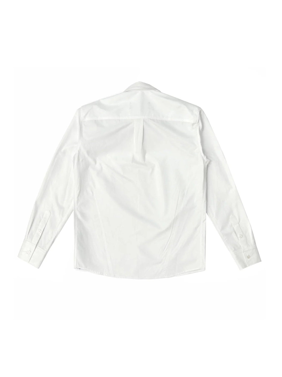 LOUIS GABRIEL NOUCHI White Poplin Shirt With Structuring Darts